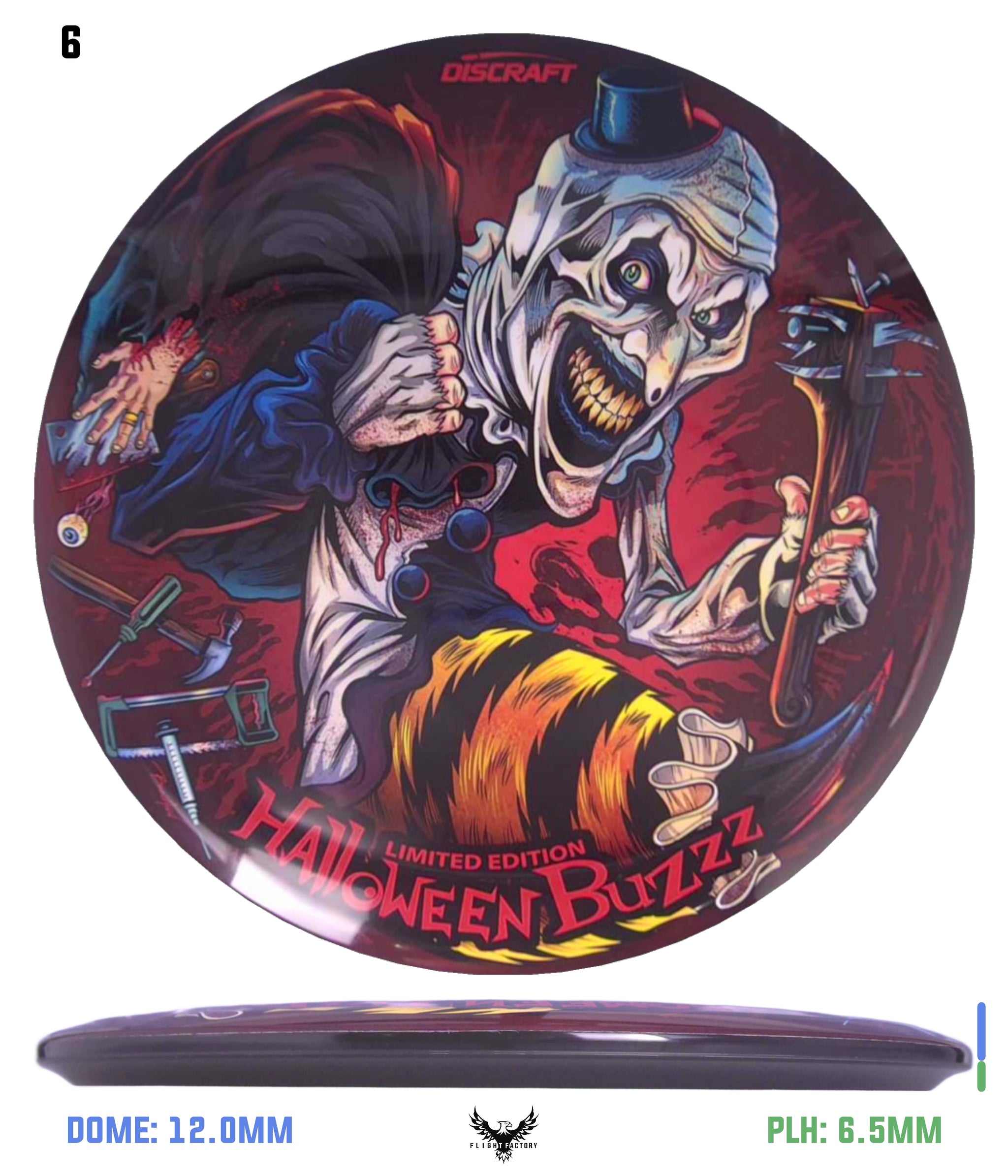 Discraft ESP Supercolor Buzzz - Halloween 2025 - Flight Factory Discs