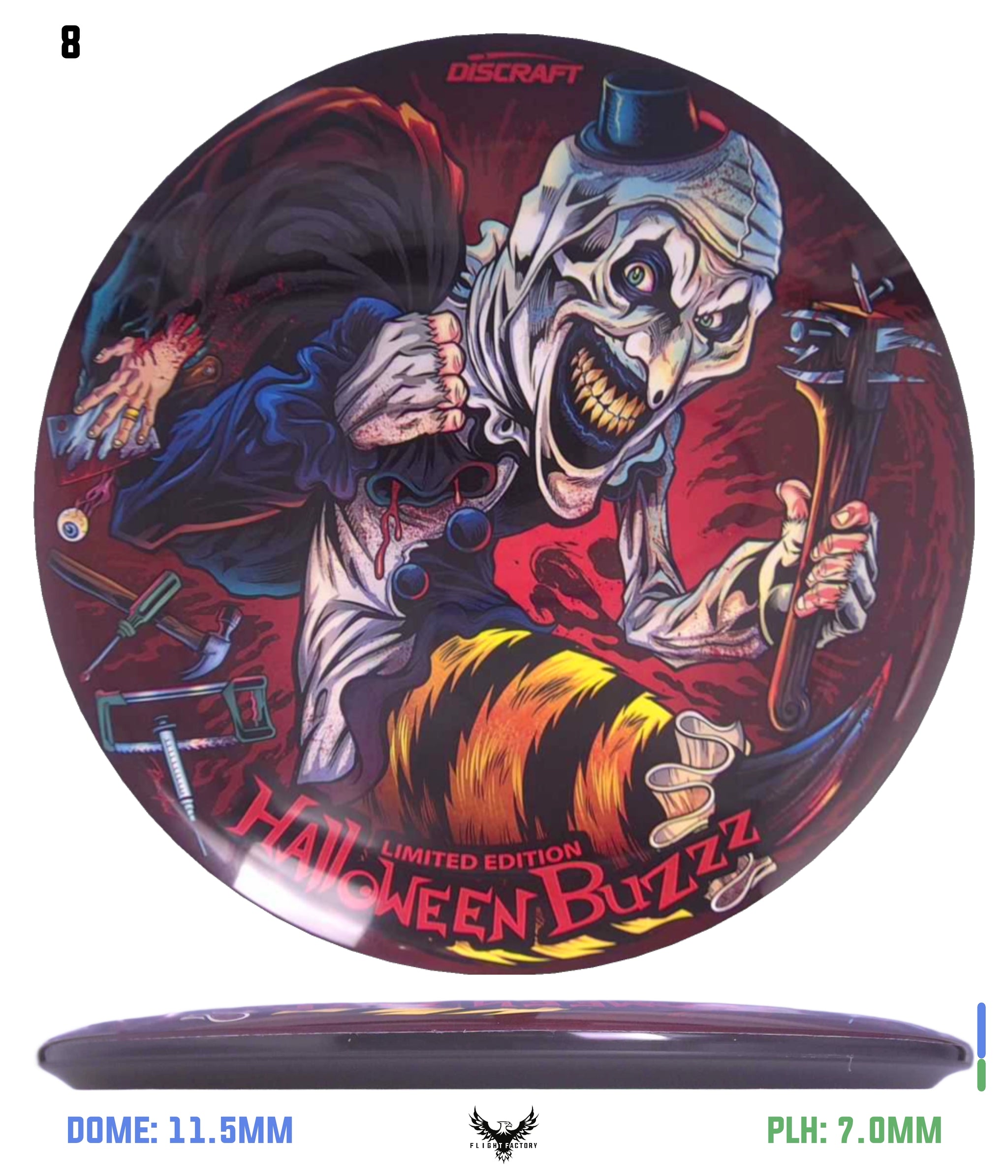Discraft ESP Supercolor Buzzz - Halloween 2025 - Flight Factory Discs
