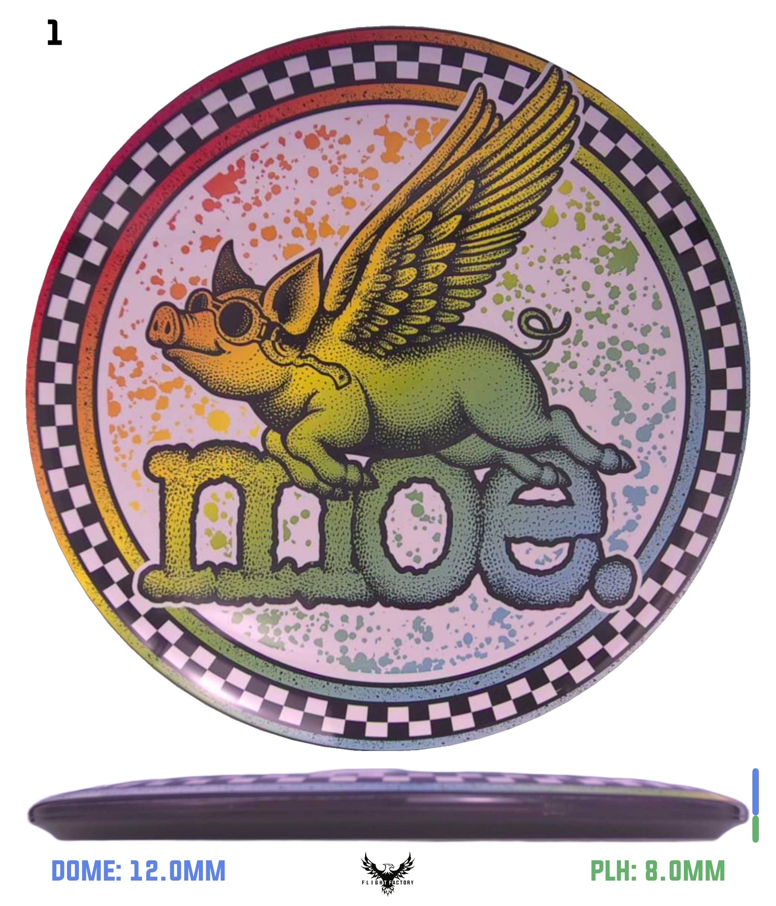 Discraft ESP Supercolor Buzzz - Jukebox Series Moe Flying Pig