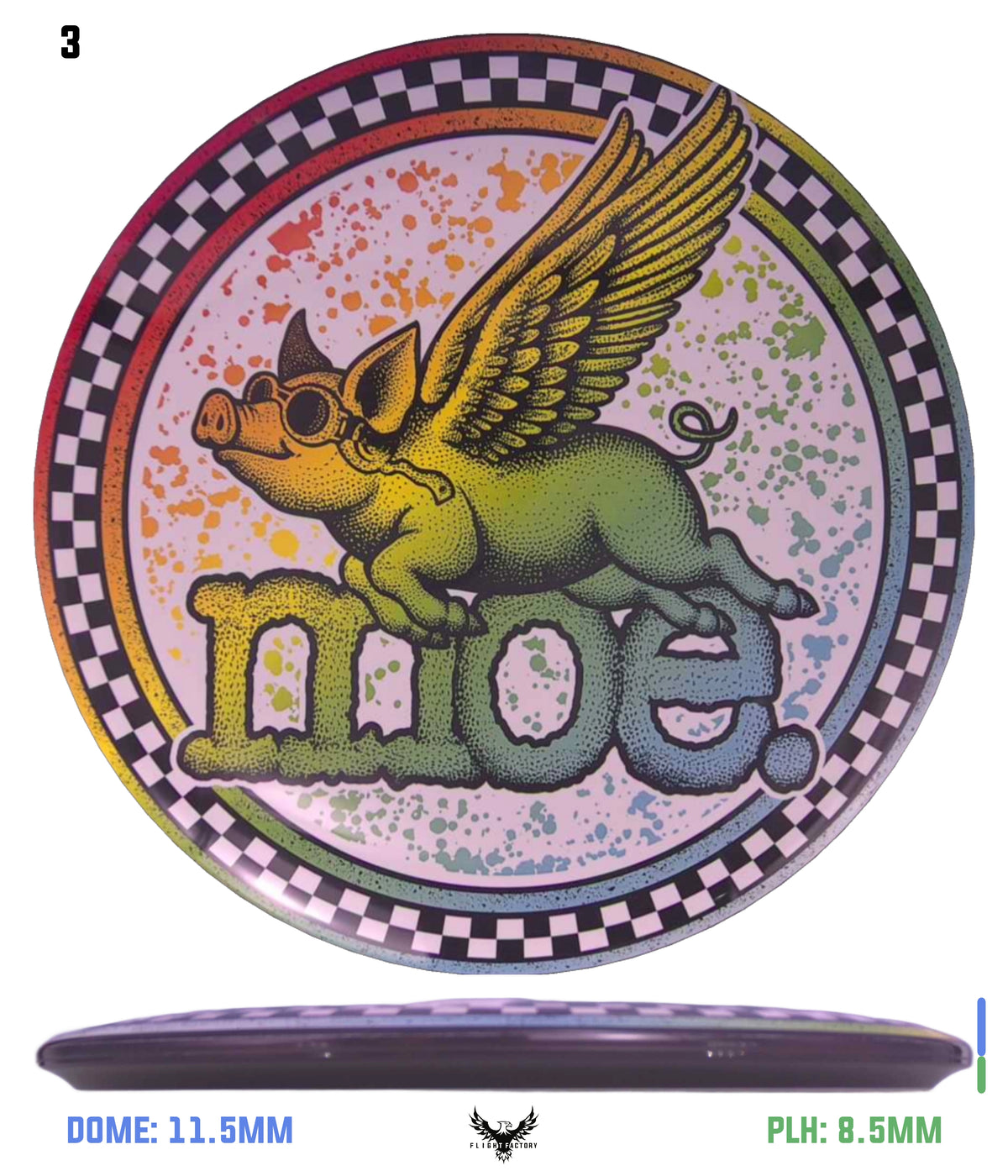 Discraft ESP Supercolor Buzzz - Jukebox Series Moe Flying Pig