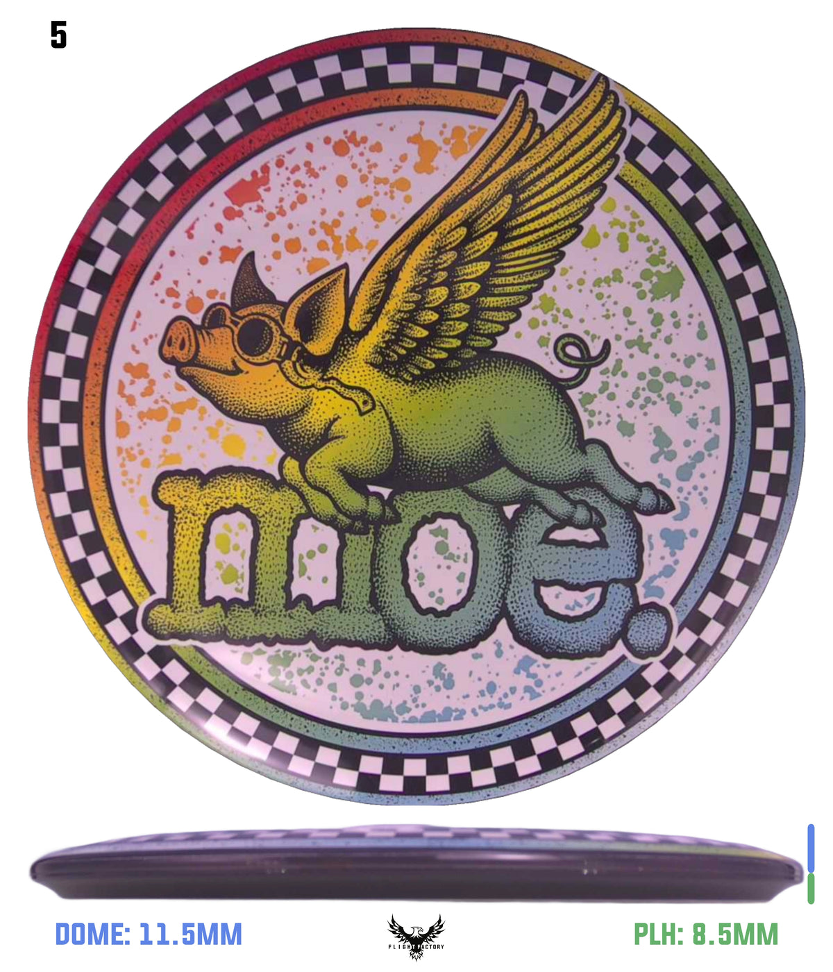 Discraft ESP Supercolor Buzzz - Jukebox Series Moe Flying Pig