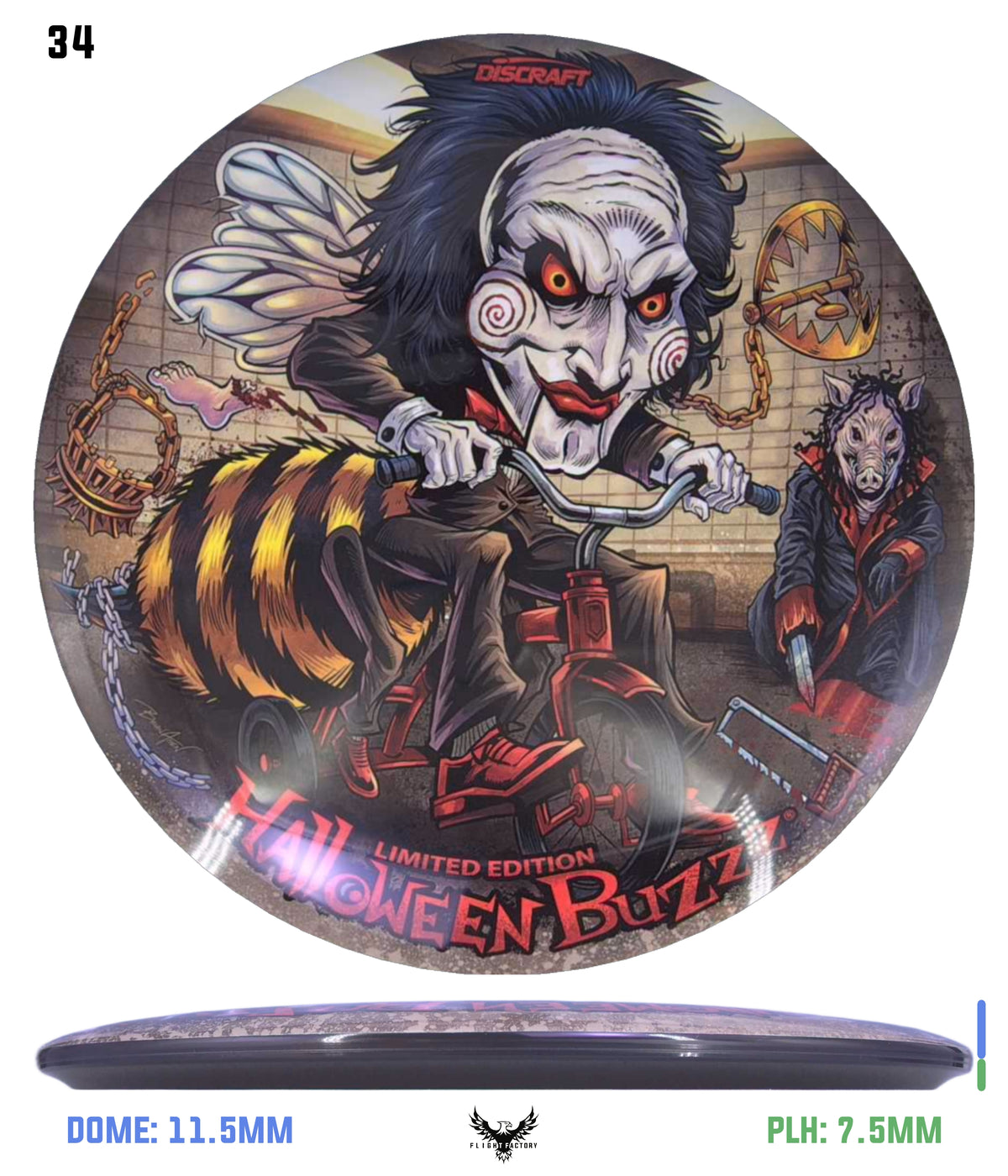 Discraft ESP Supercolor Buzzz - Halloween 2026