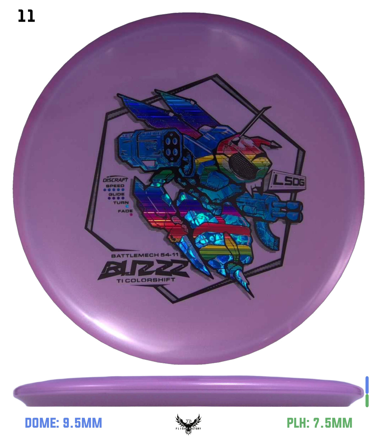 Discraft Colorshift TI Buzzz - Ledgestone 2026 Season 1