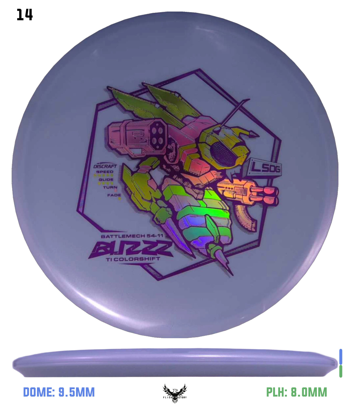 Discraft Colorshift TI Buzzz - Ledgestone 2026 Season 1