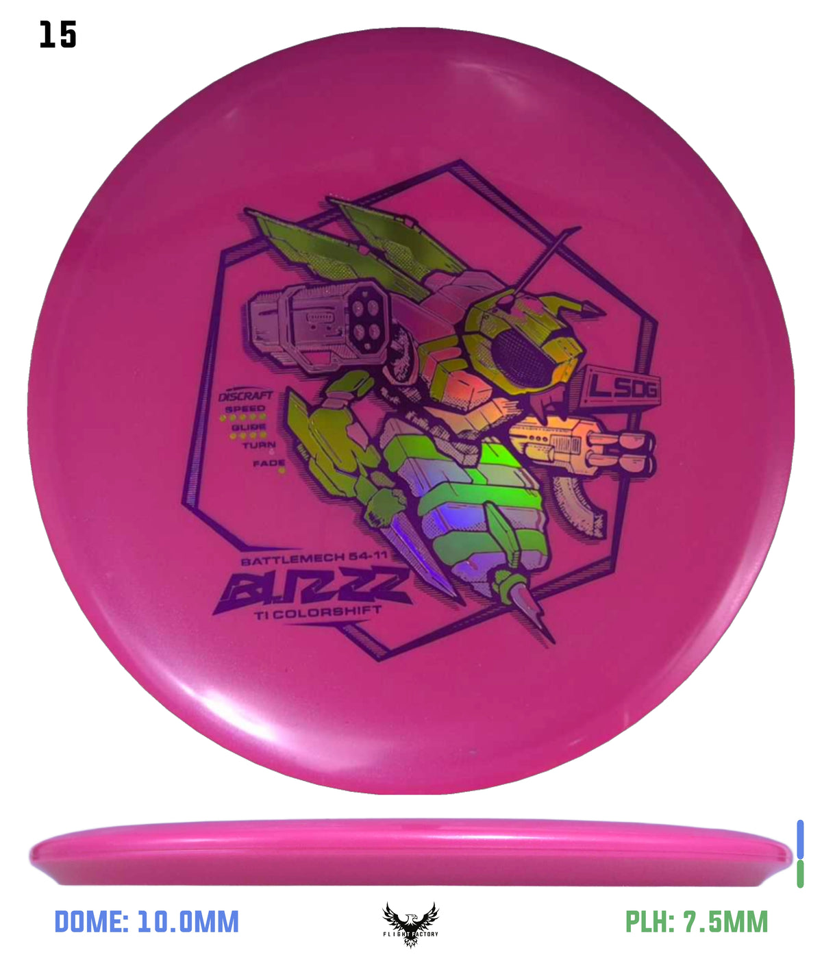 Discraft Colorshift TI Buzzz - Ledgestone 2026 Season 1