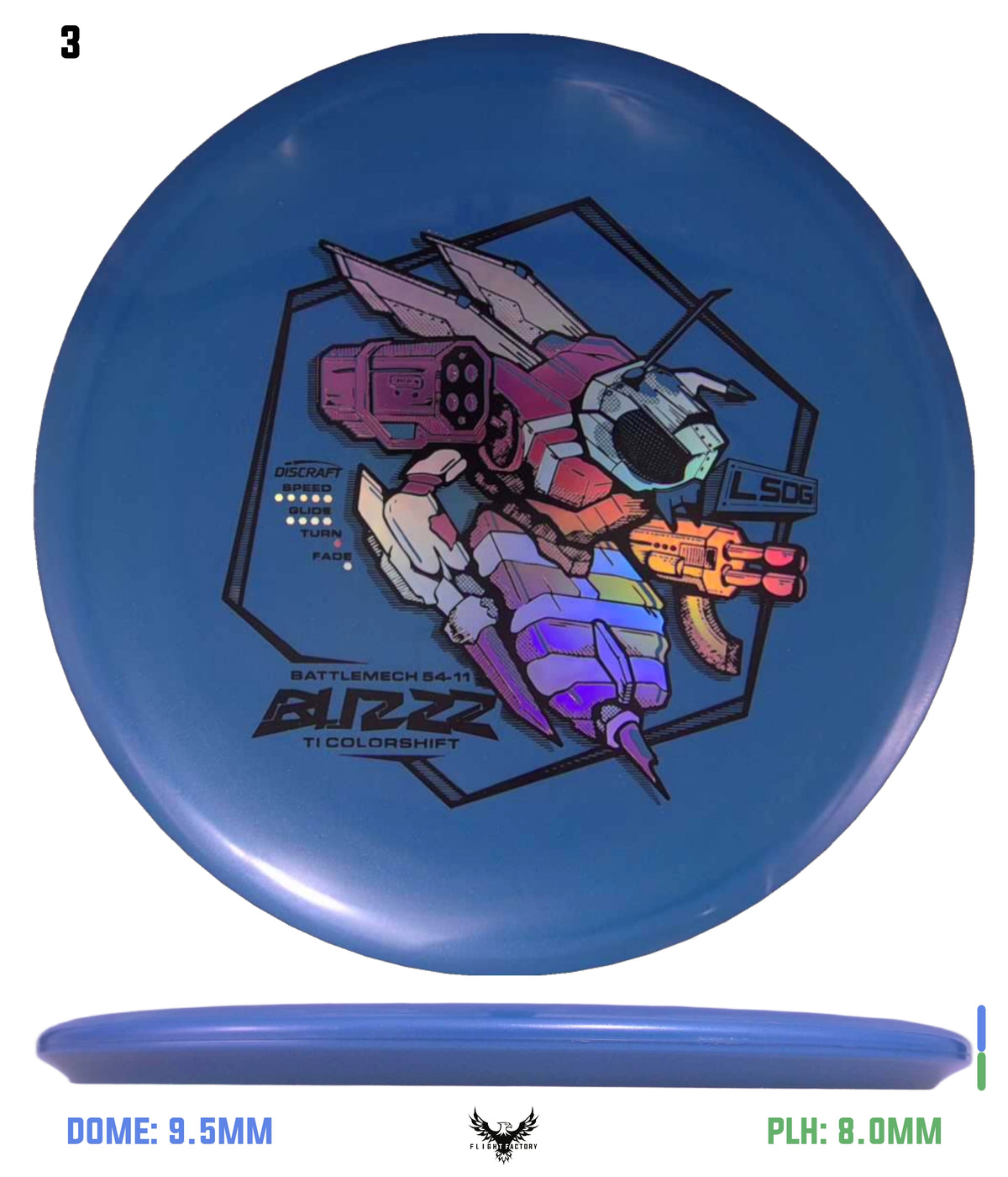 Discraft Colorshift TI Buzzz - Ledgestone 2026 Season 1