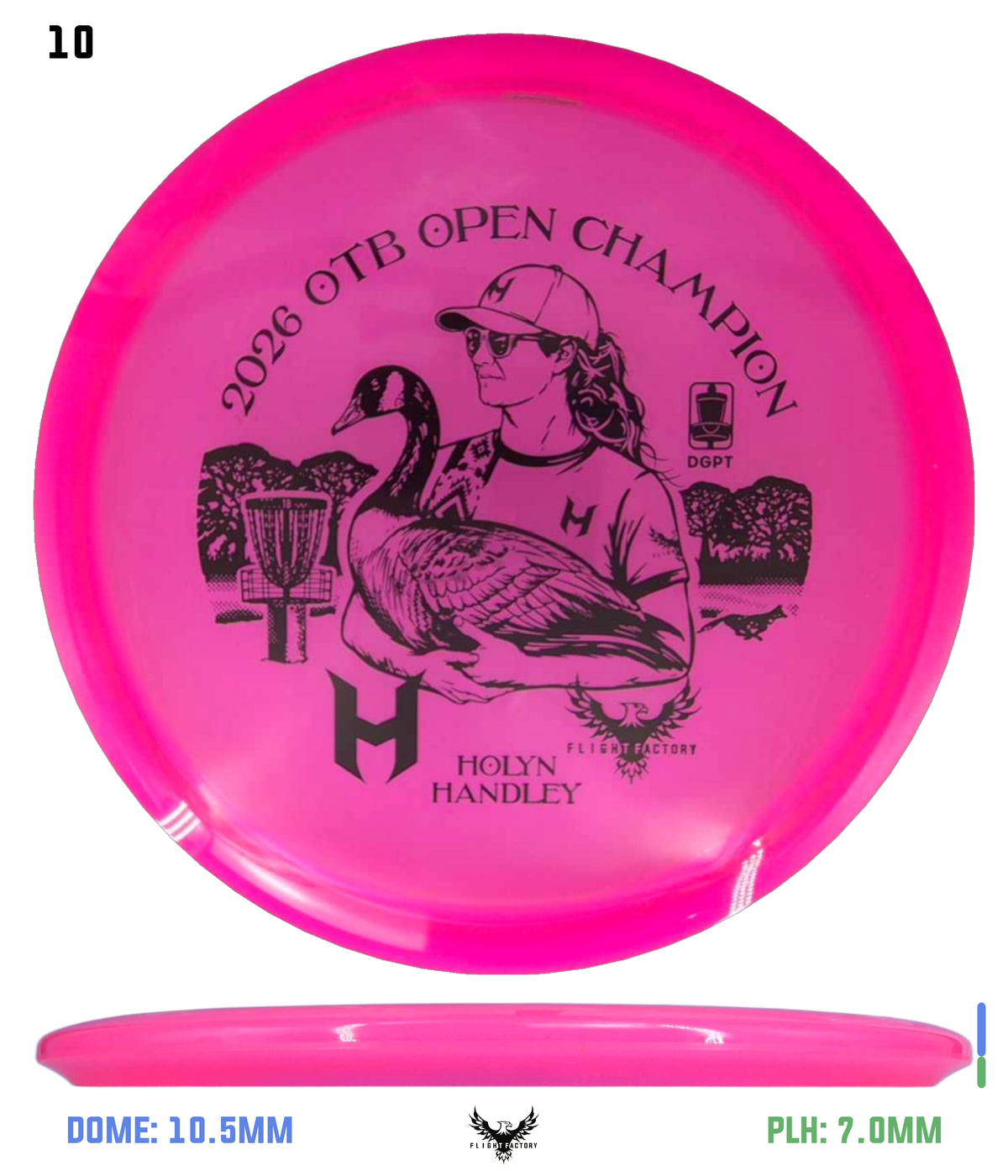 Discraft Z Line Buzzz - Holyn Handley 2026 OTB Champion Commemorative Disc