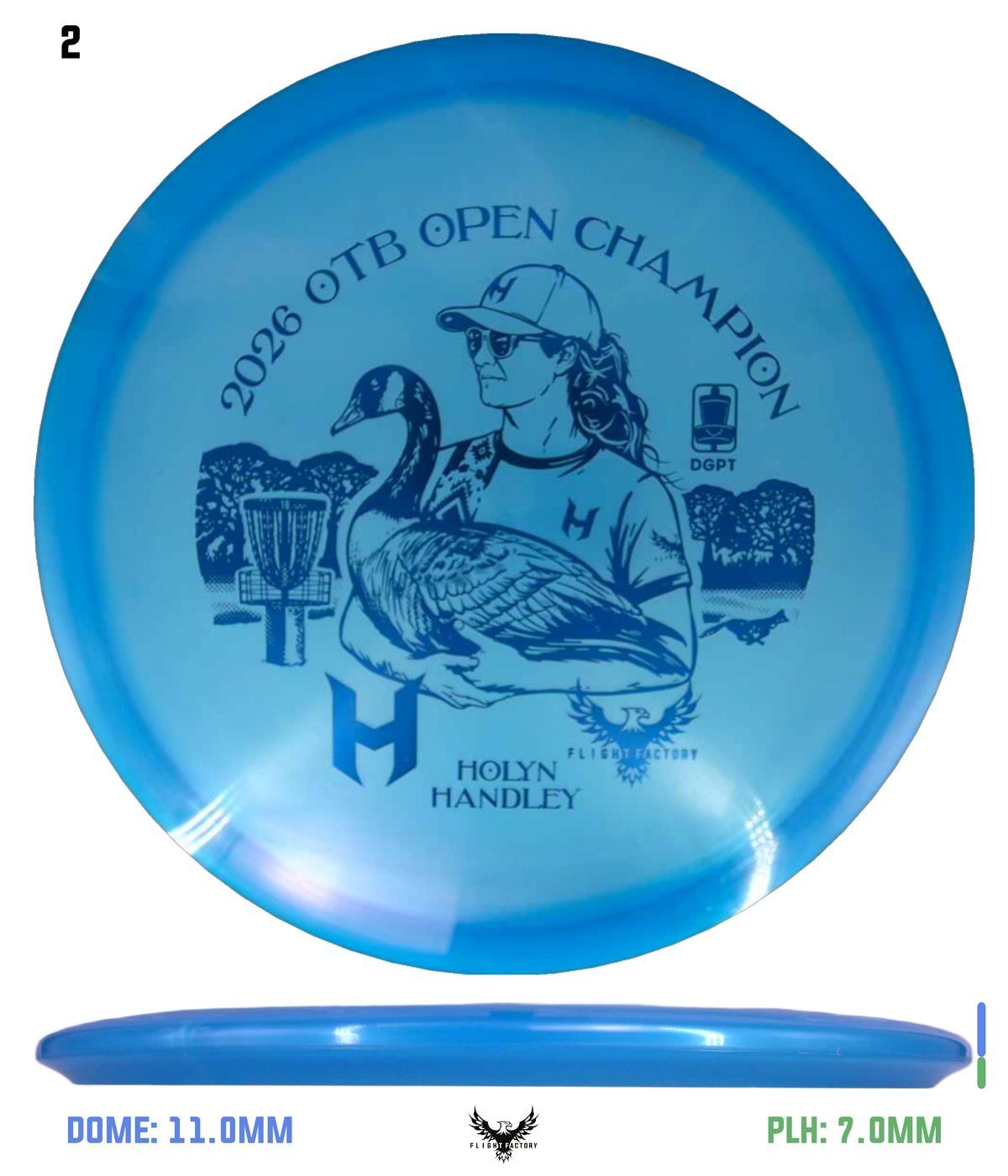 Discraft Z Line Buzzz - Holyn Handley 2026 OTB Champion Commemorative Disc
