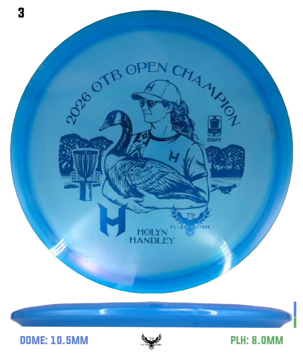 Discraft Z Line Buzzz - Holyn Handley 2026 OTB Champion Commemorative Disc