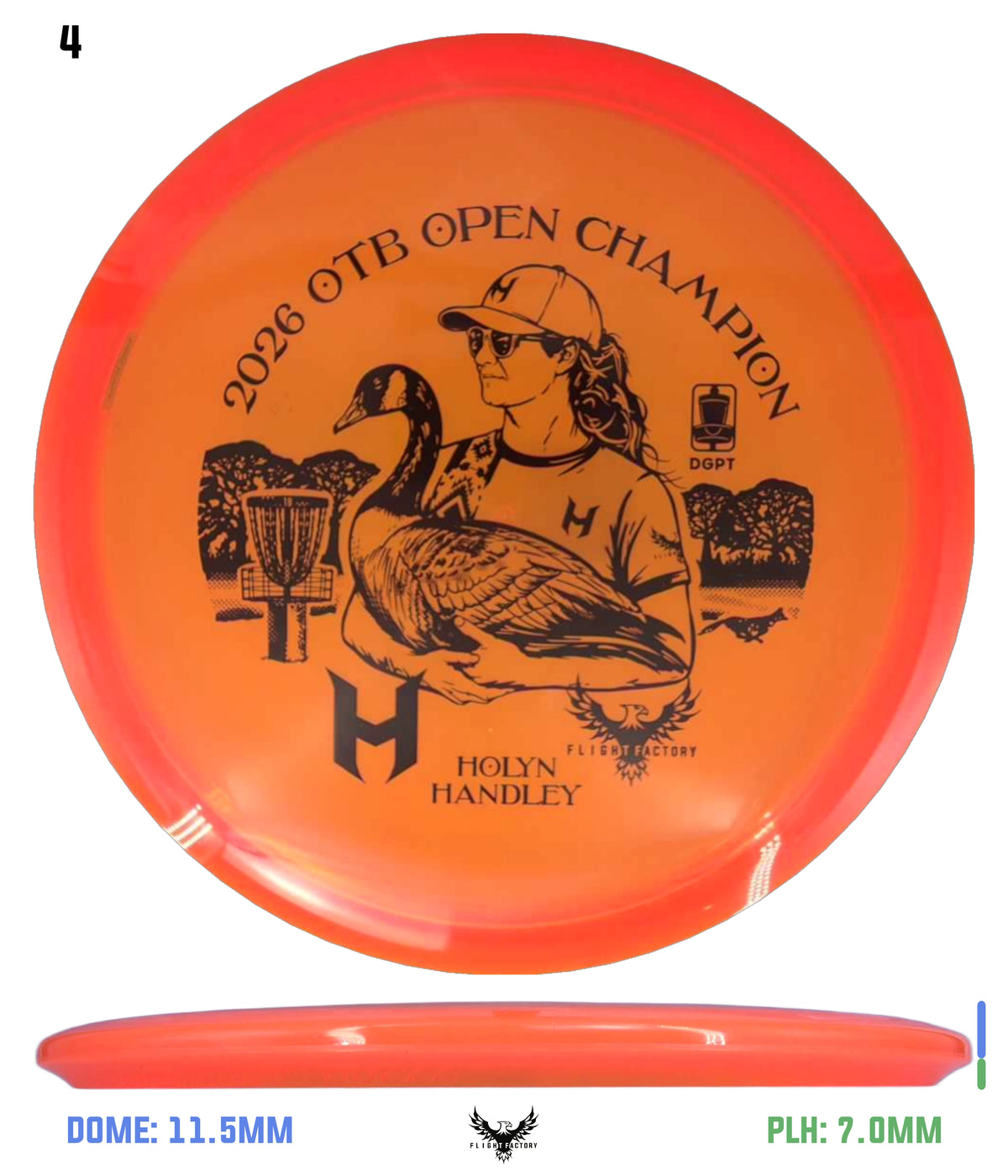 Discraft Z Line Buzzz - Holyn Handley 2026 OTB Champion Commemorative Disc