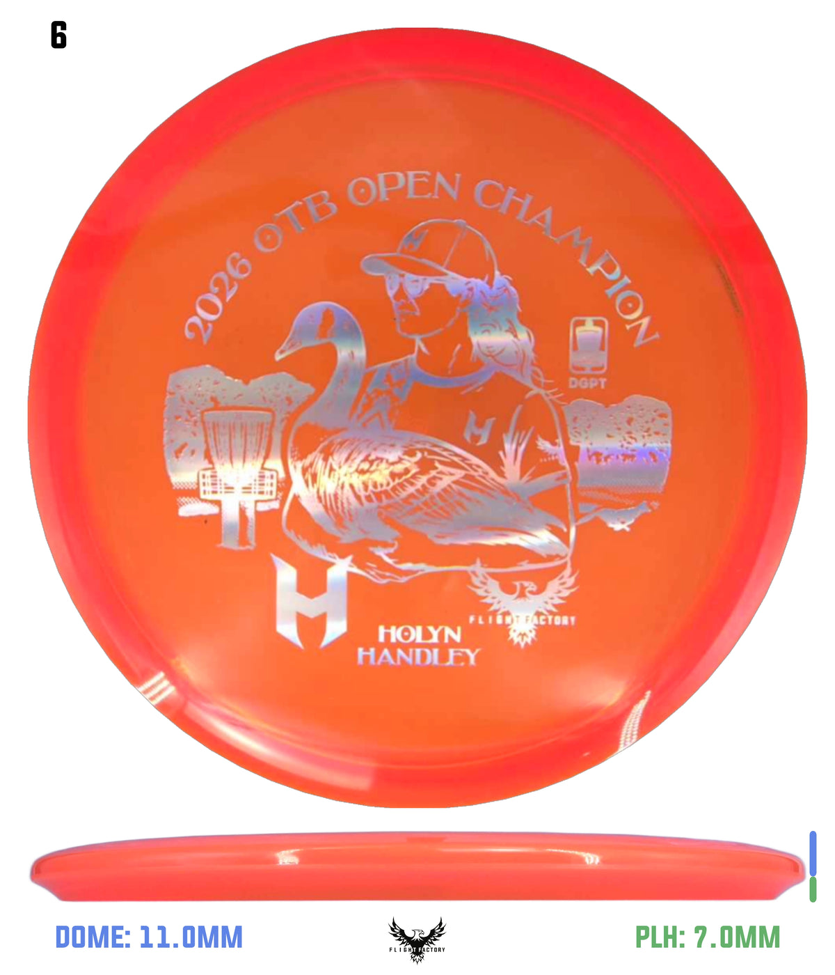 Discraft Z Line Buzzz - Holyn Handley 2026 OTB Champion Commemorative Disc