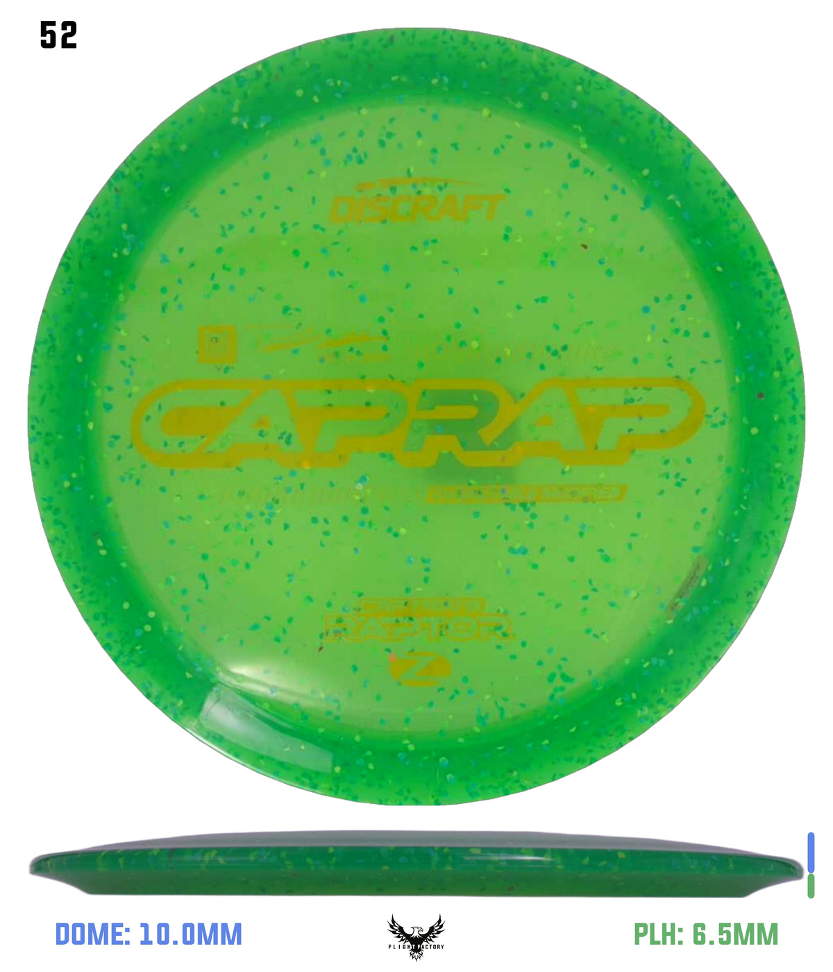 Discraft 2026 Paul Ulibarri Z Confetti Captain’s Raptor
