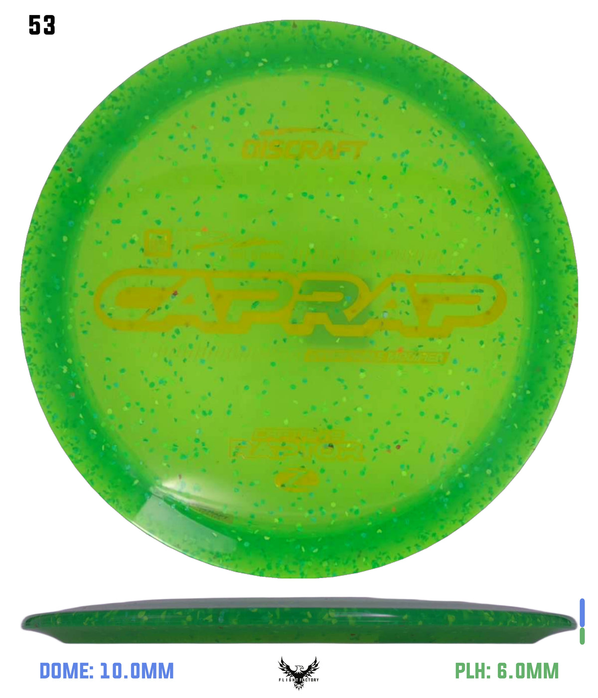 Discraft 2026 Paul Ulibarri Z Confetti Captain’s Raptor