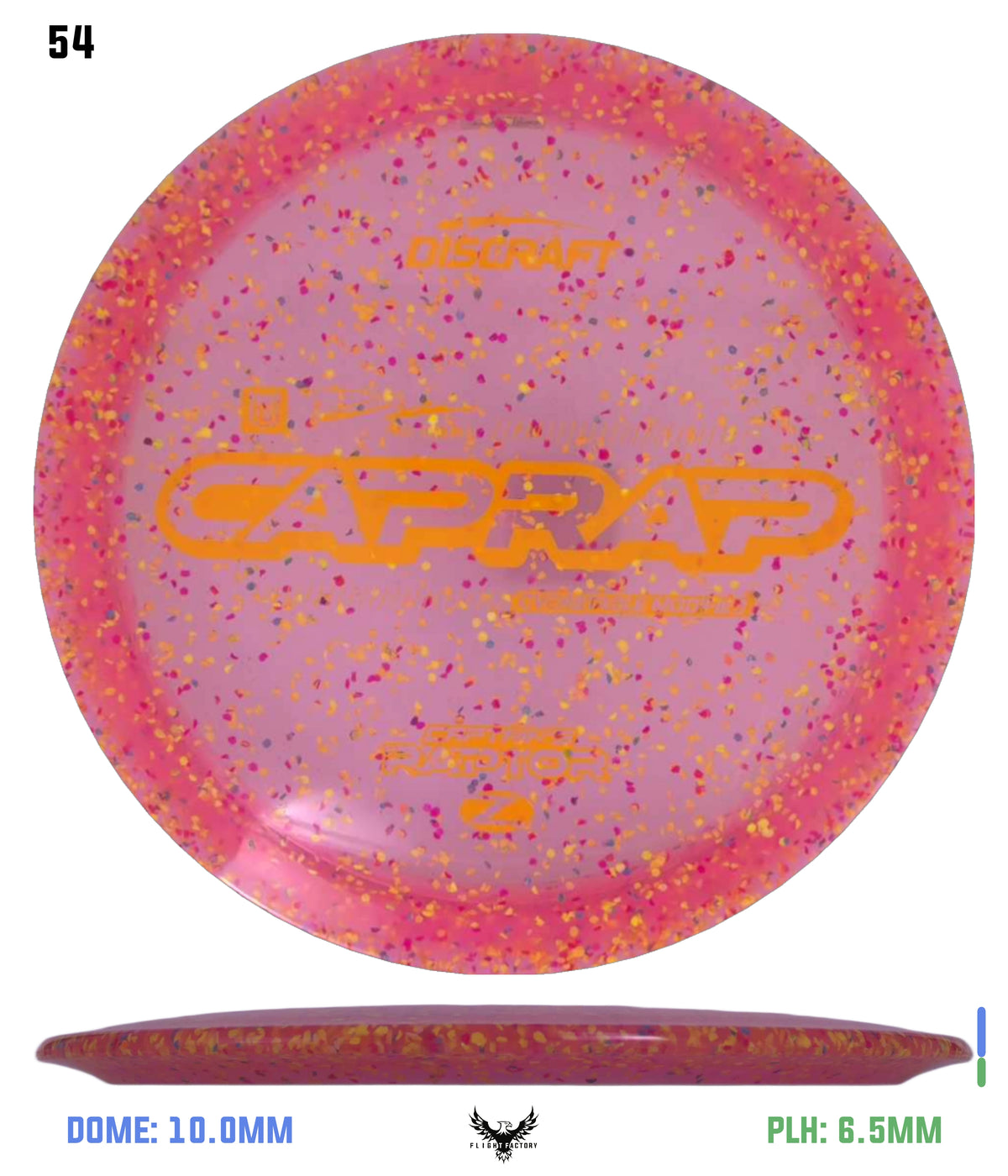 Discraft 2026 Paul Ulibarri Z Confetti Captain’s Raptor