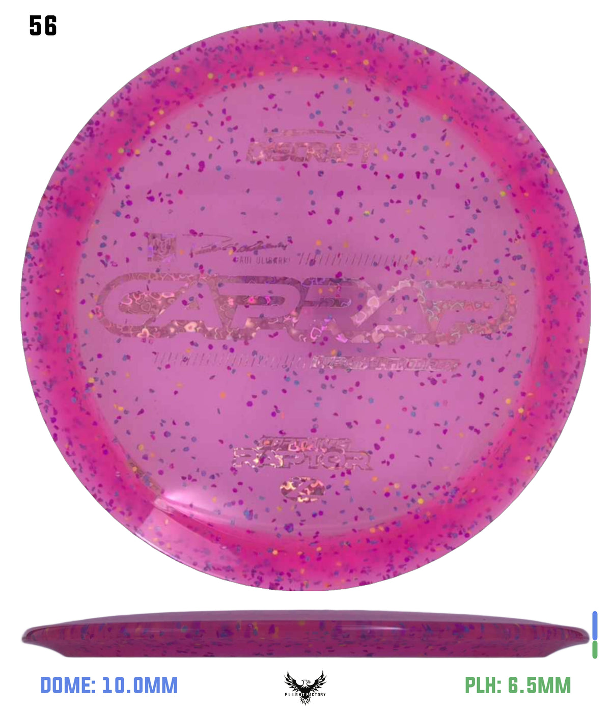 Discraft 2026 Paul Ulibarri Z Confetti Captain’s Raptor