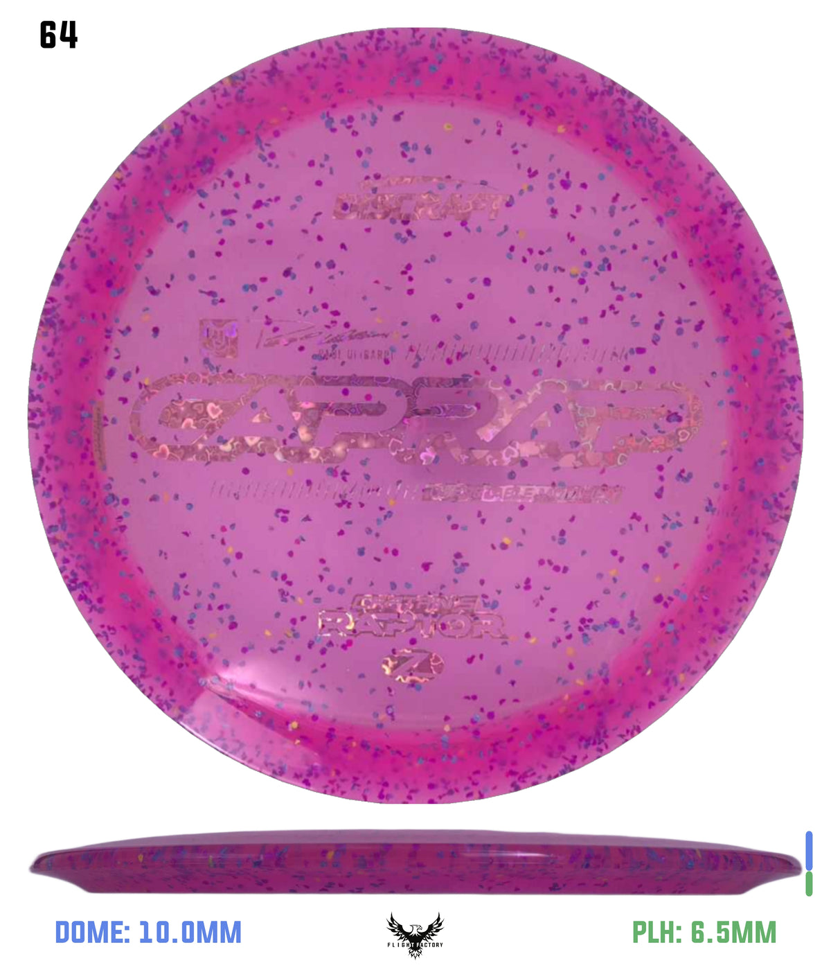 Discraft 2026 Paul Ulibarri Z Confetti Captain’s Raptor