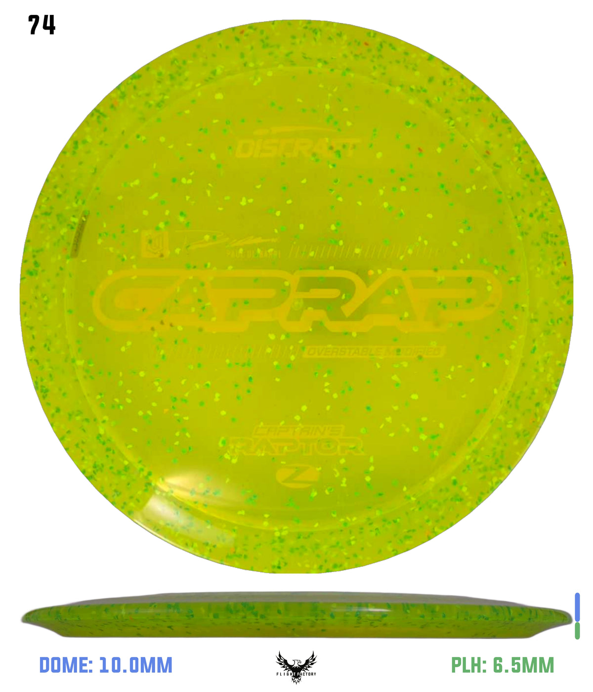 Discraft 2026 Paul Ulibarri Z Confetti Captain’s Raptor