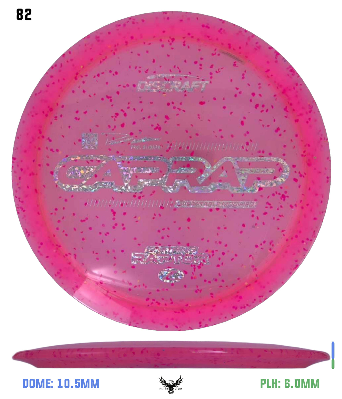 Discraft 2026 Paul Ulibarri Z Confetti Captain’s Raptor