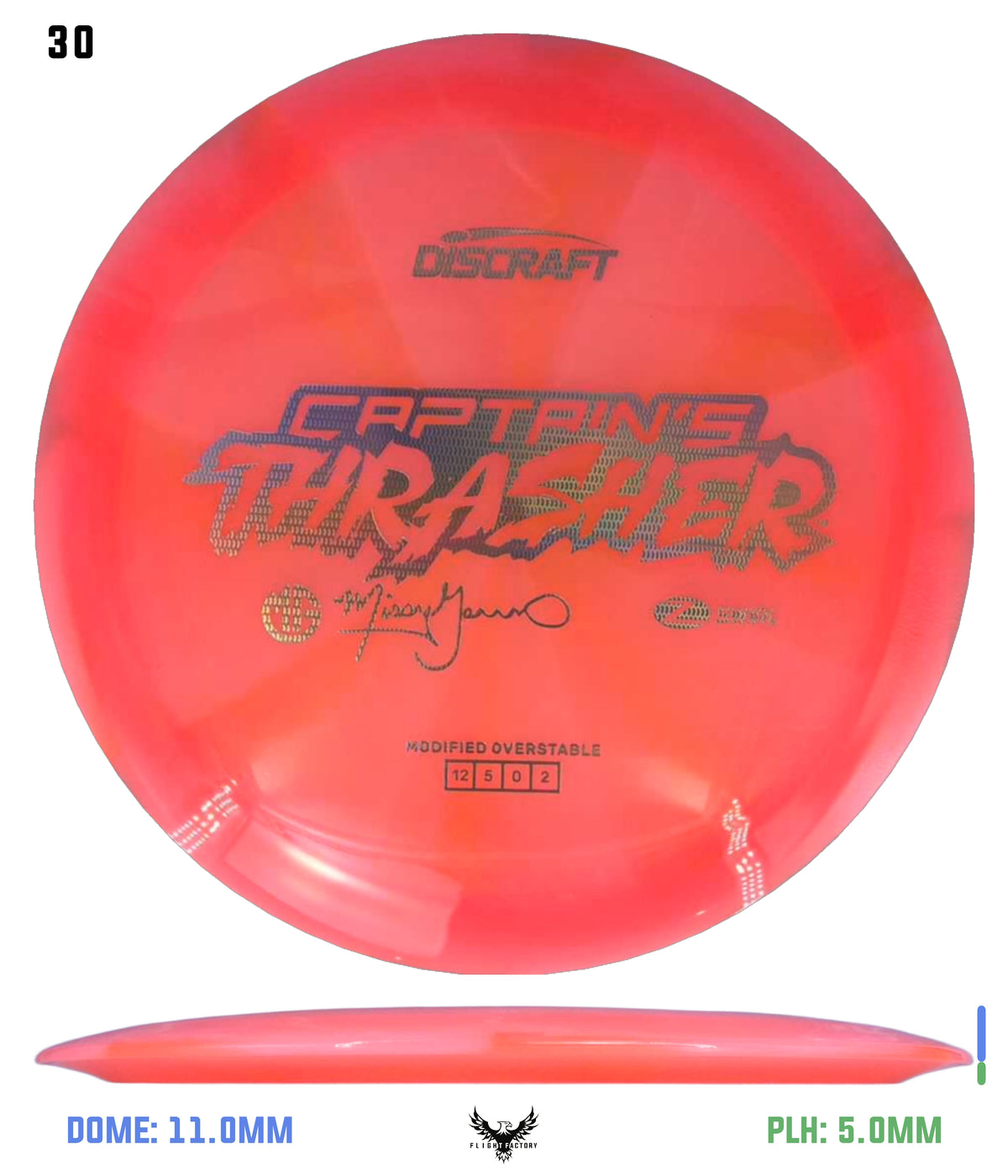 Discraft Missy Gannon 2026 Z Swirl Captain's Thrasher