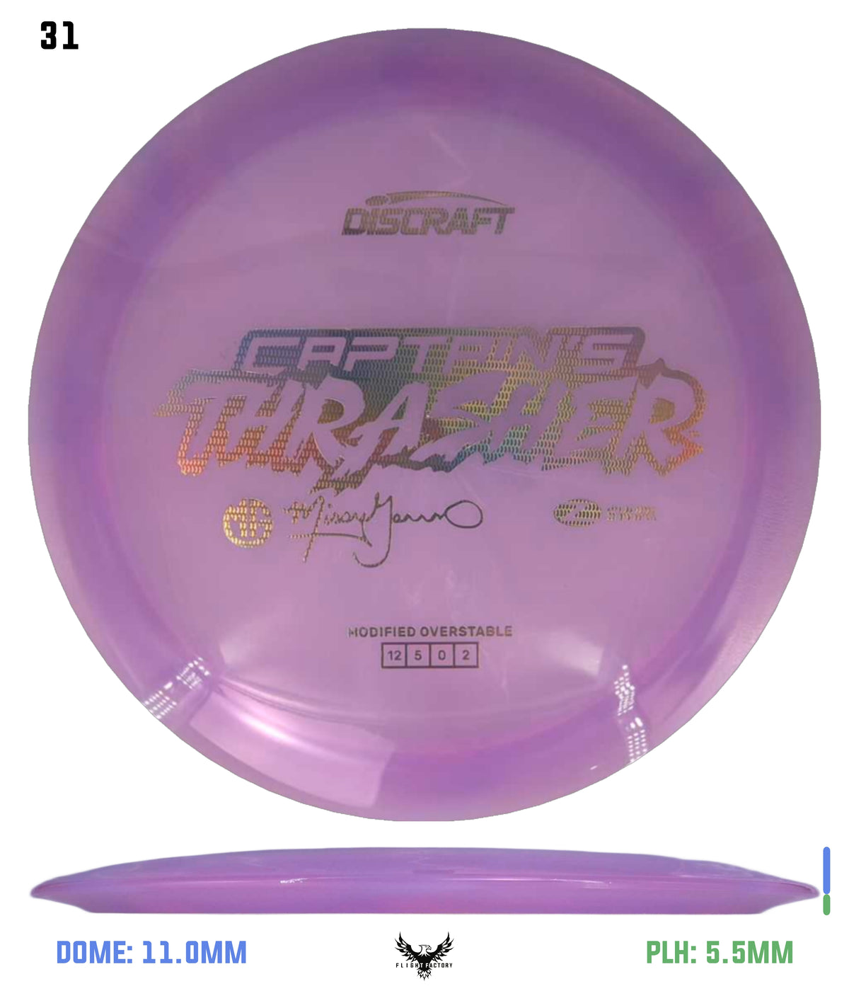 Discraft Missy Gannon 2026 Z Swirl Captain's Thrasher