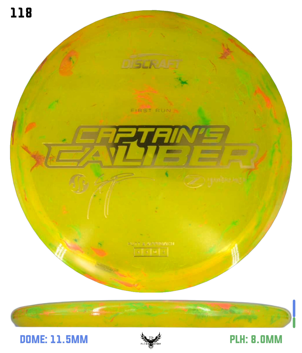 Discraft Seppo Paju First Run Z Jawbreaker Captain’s Caliber