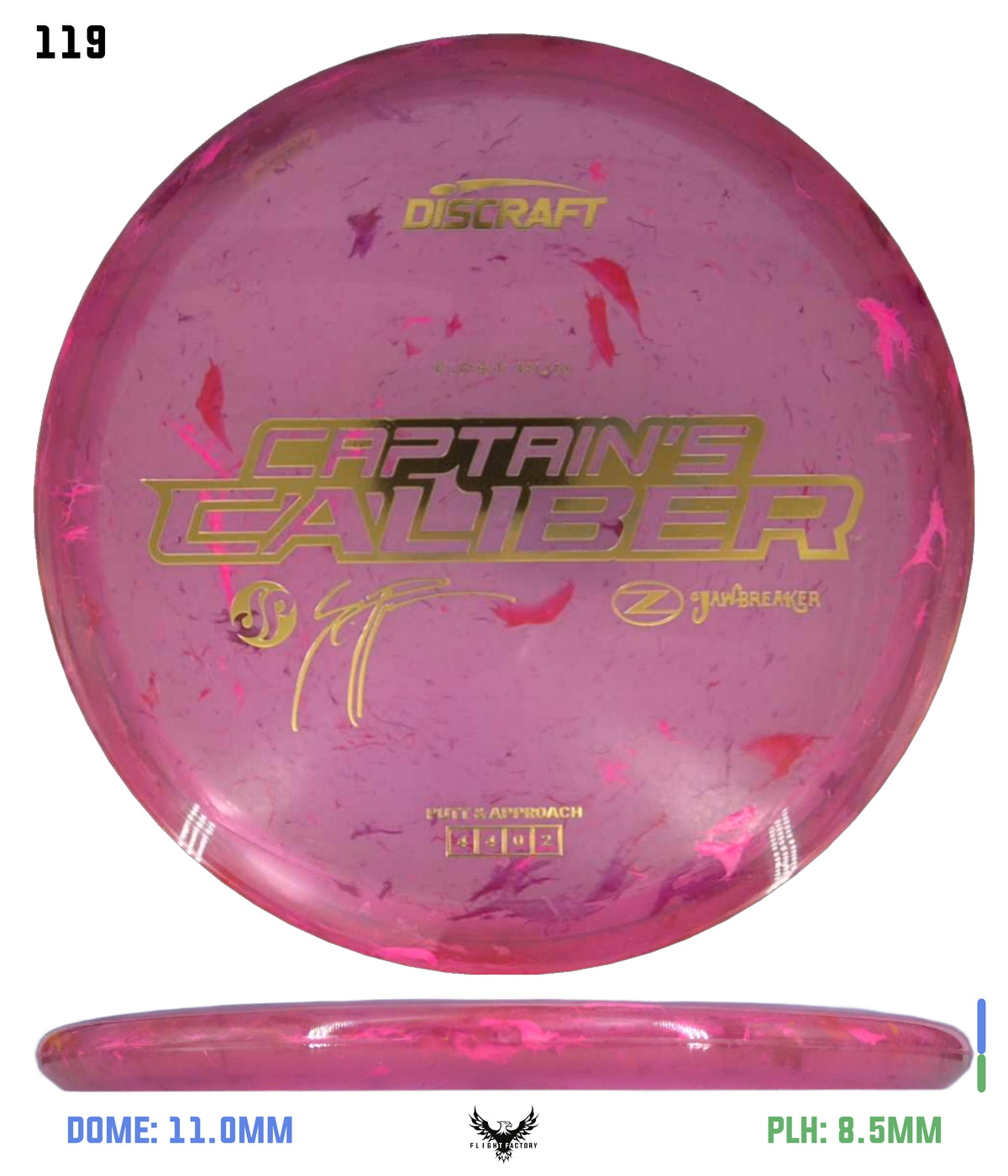 Discraft Seppo Paju First Run Z Jawbreaker Captain’s Caliber
