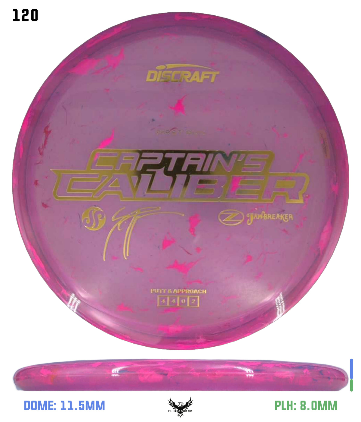 Discraft Seppo Paju First Run Z Jawbreaker Captain’s Caliber