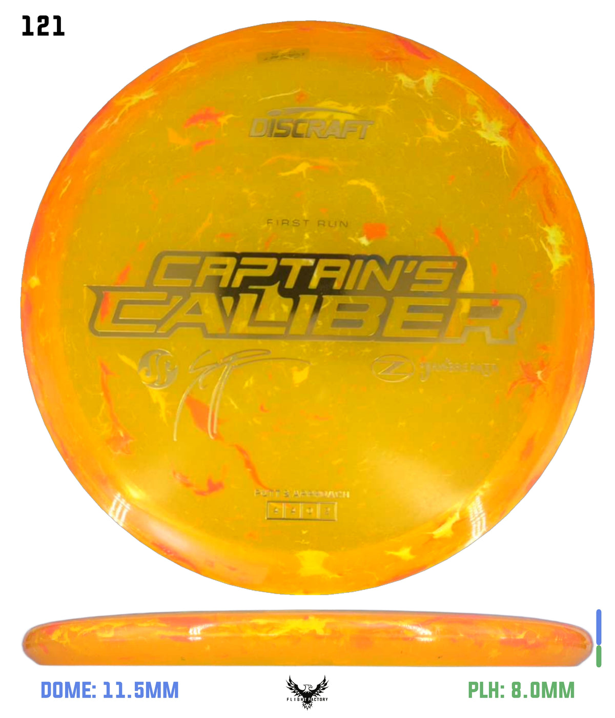 Discraft Seppo Paju First Run Z Jawbreaker Captain’s Caliber