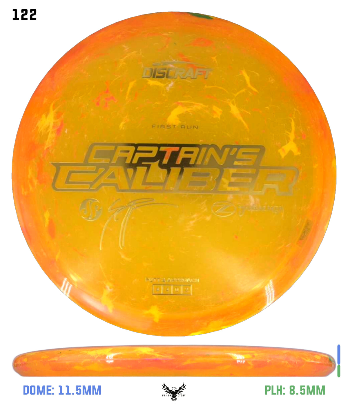 Discraft Seppo Paju First Run Z Jawbreaker Captain’s Caliber