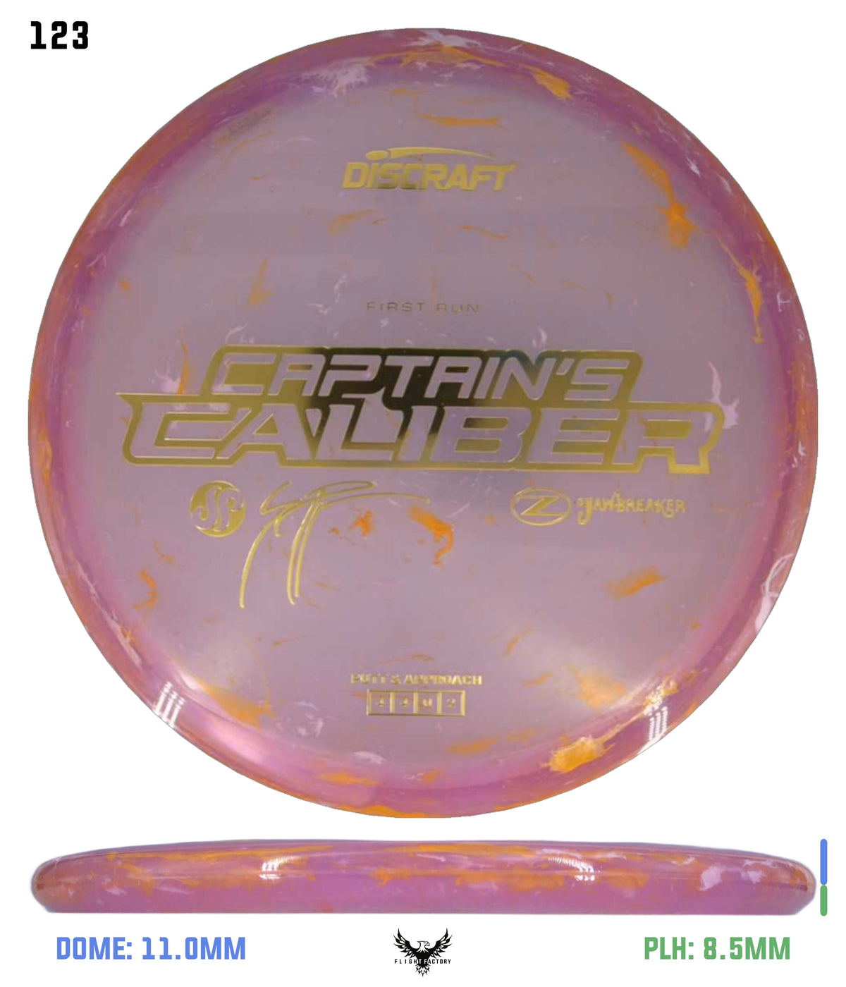 Discraft Seppo Paju First Run Z Jawbreaker Captain’s Caliber