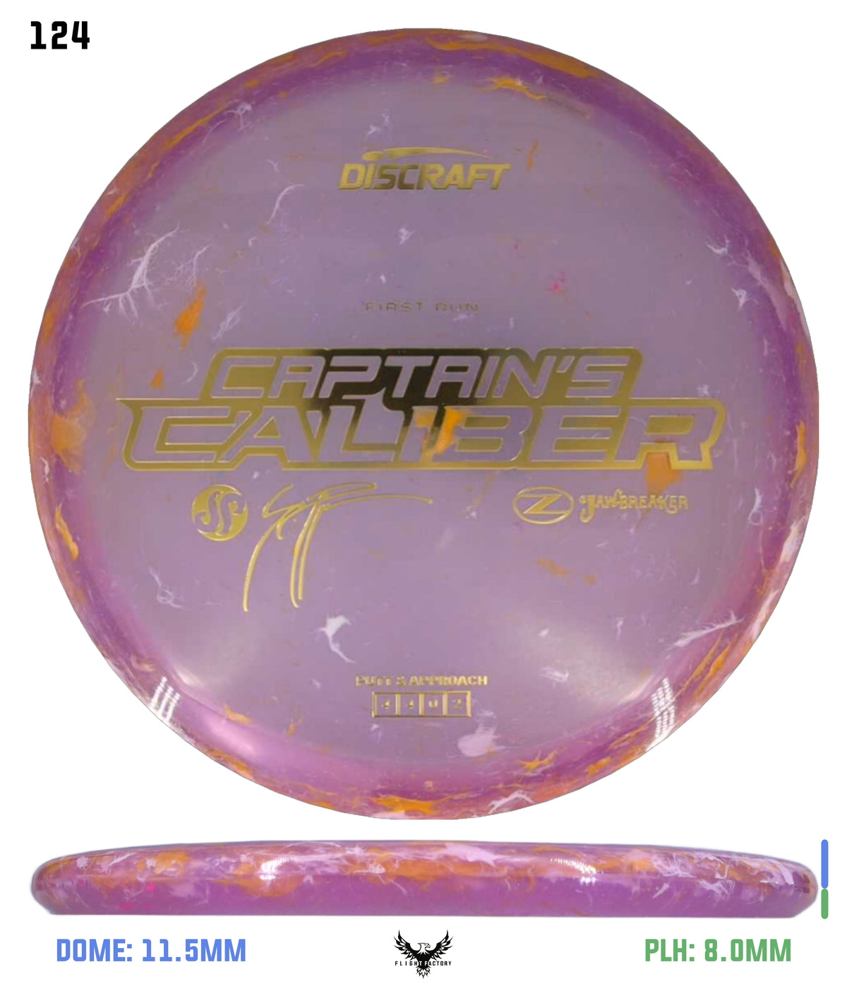 Discraft Seppo Paju First Run Z Jawbreaker Captain’s Caliber