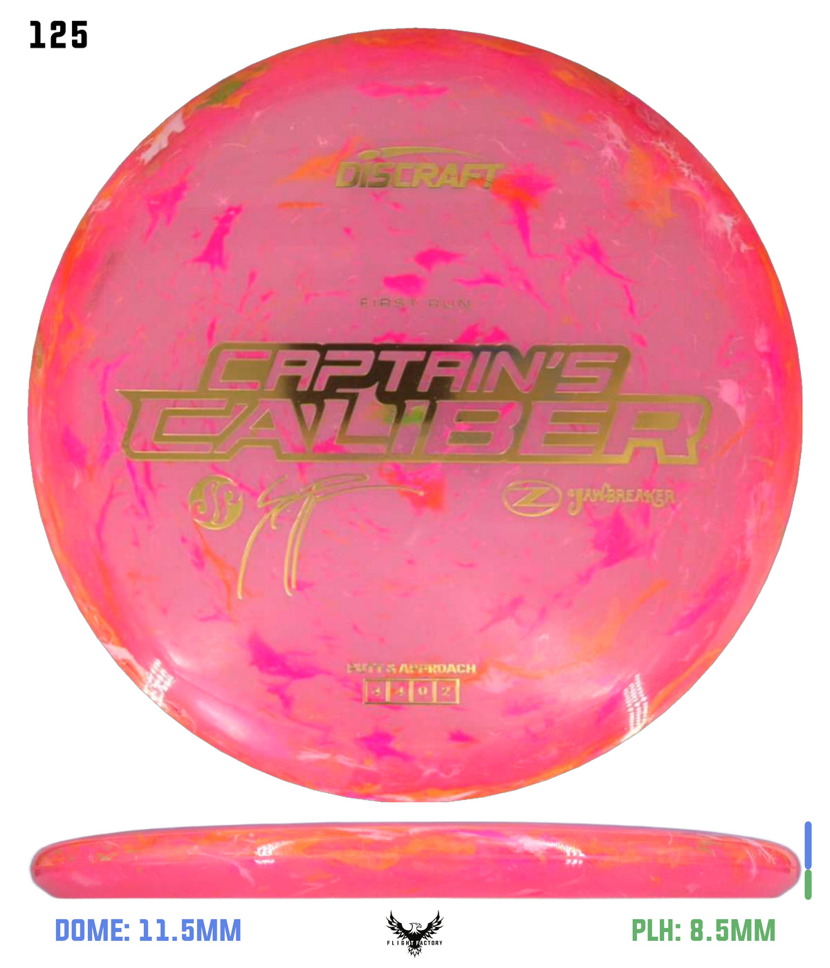 Discraft Seppo Paju First Run Z Jawbreaker Captain’s Caliber