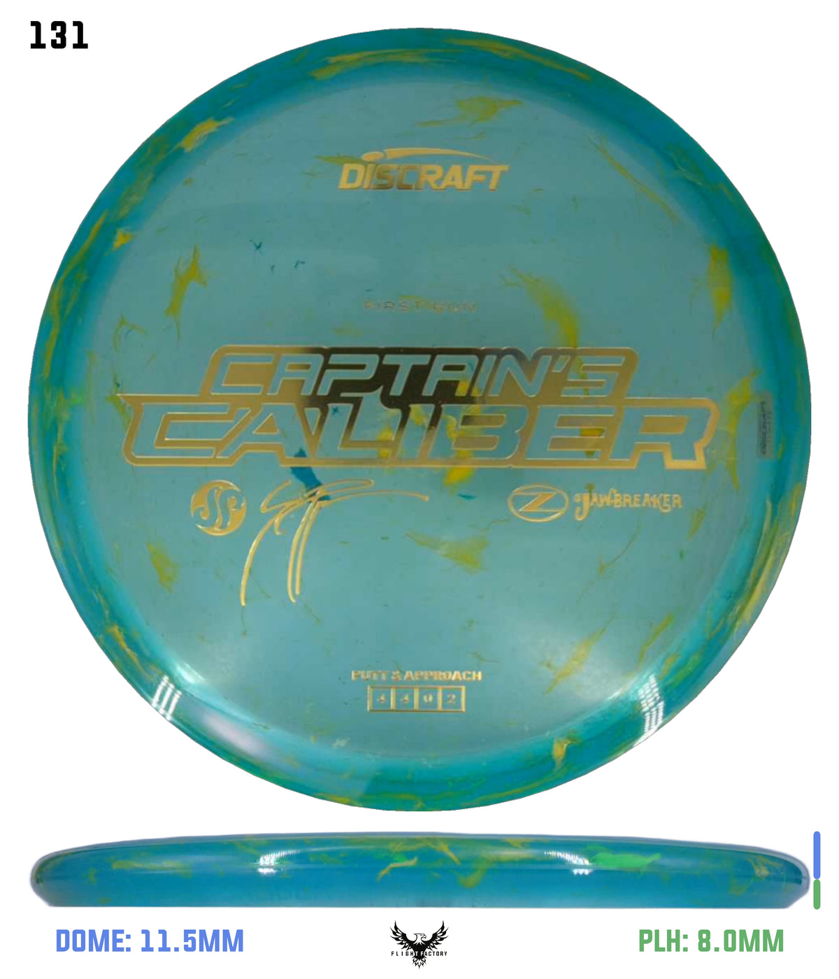 Discraft Seppo Paju First Run Z Jawbreaker Captain’s Caliber