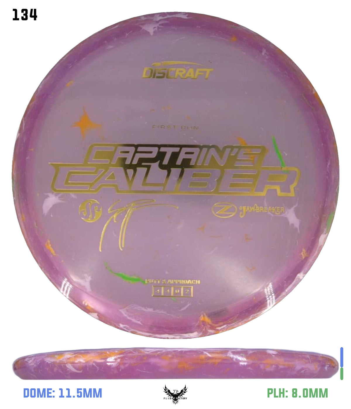 Discraft Seppo Paju First Run Z Jawbreaker Captain’s Caliber