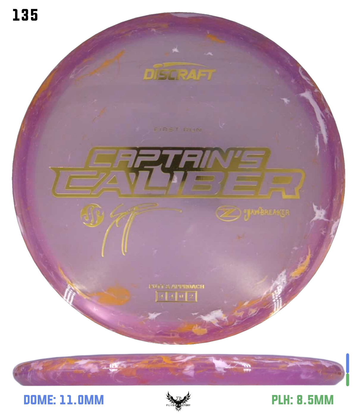 Discraft Seppo Paju First Run Z Jawbreaker Captain’s Caliber