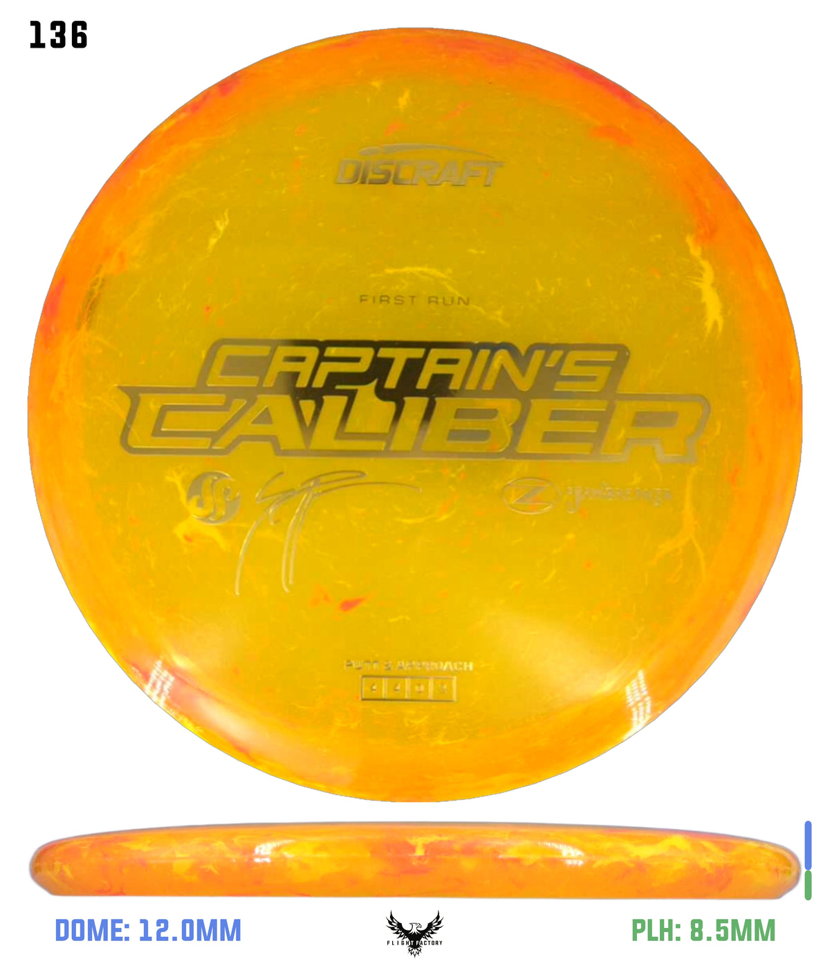 Discraft Seppo Paju First Run Z Jawbreaker Captain’s Caliber
