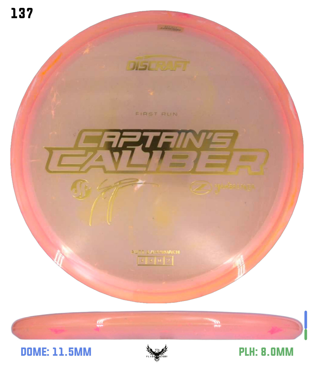 Discraft Seppo Paju First Run Z Jawbreaker Captain’s Caliber