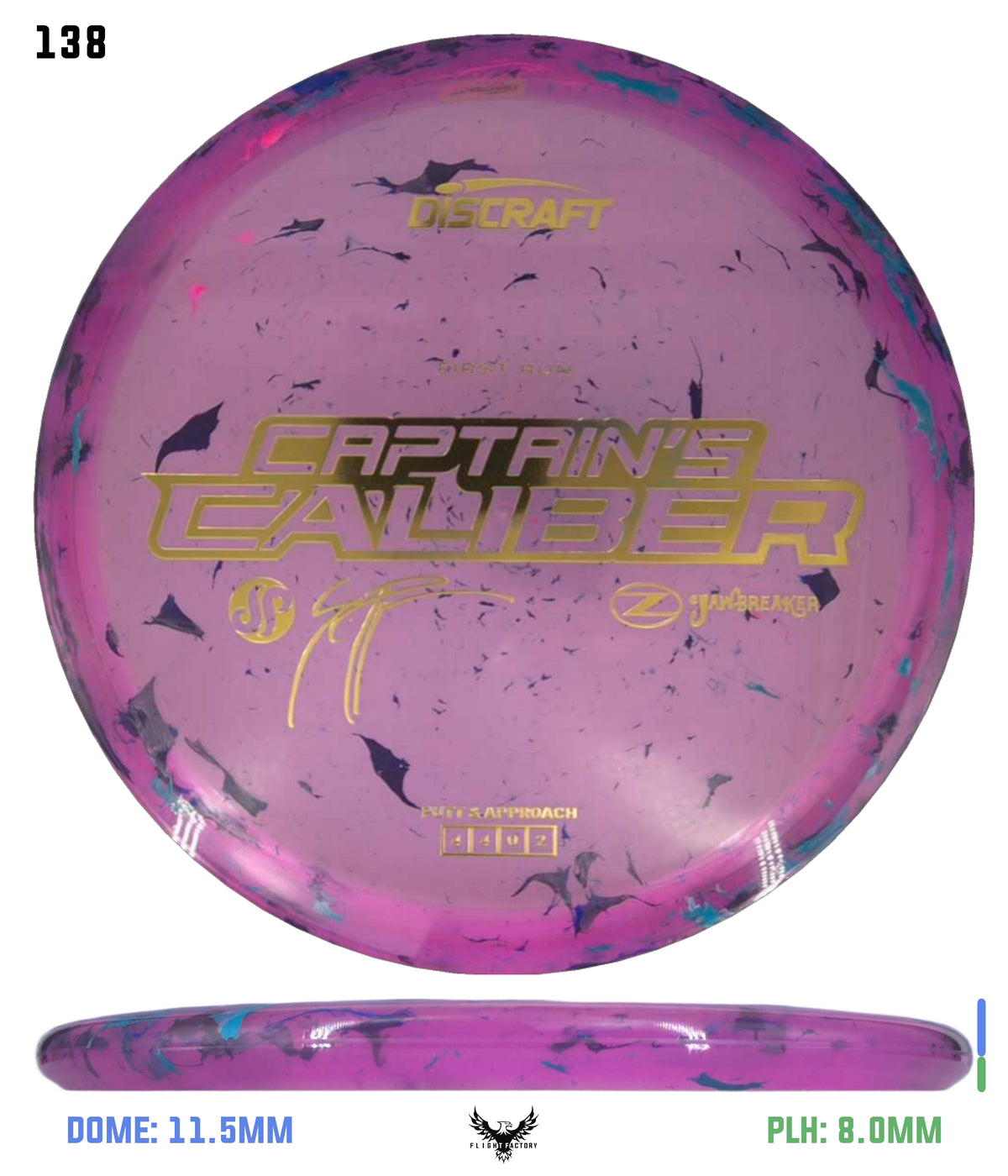 Discraft Seppo Paju First Run Z Jawbreaker Captain’s Caliber