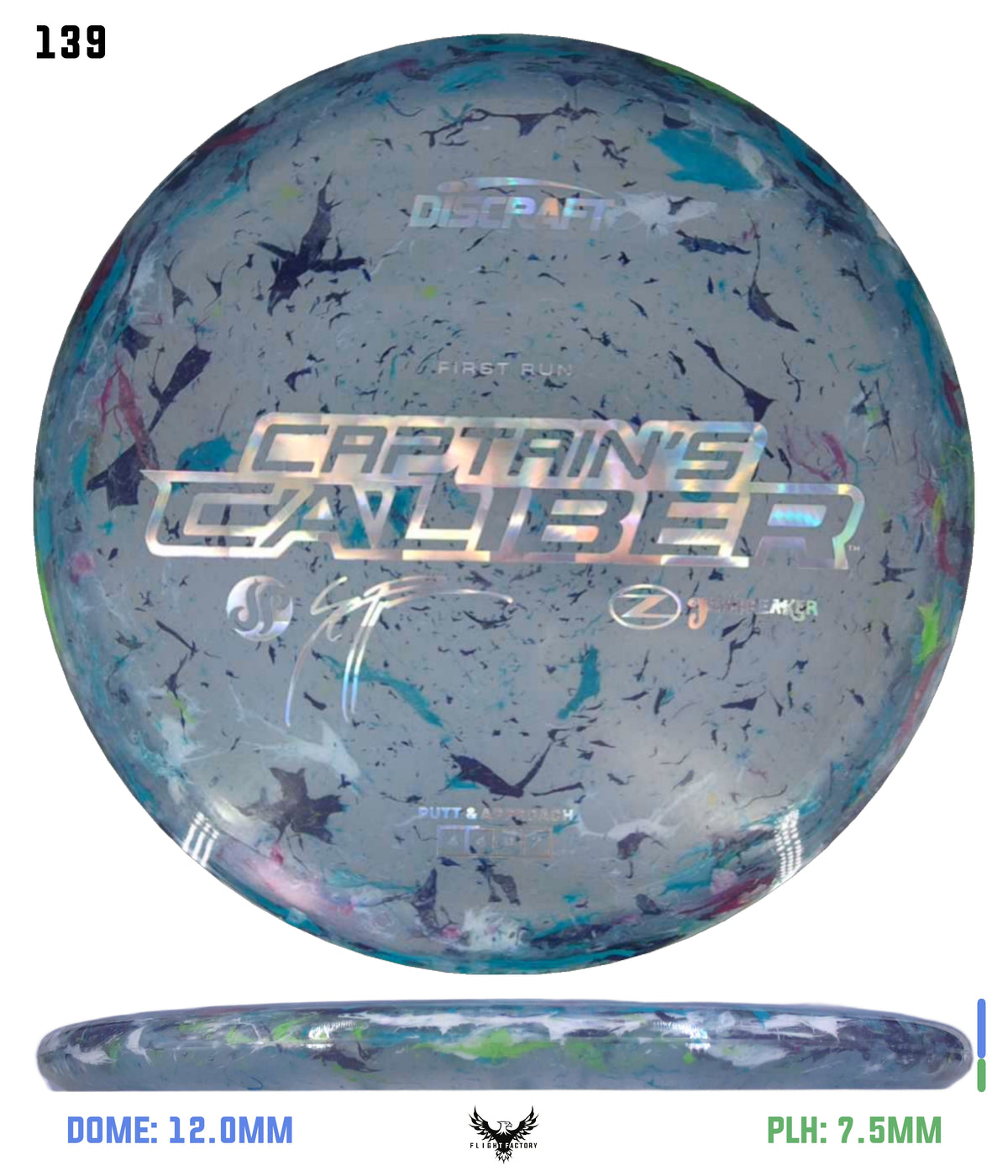 Discraft Seppo Paju First Run Z Jawbreaker Captain’s Caliber