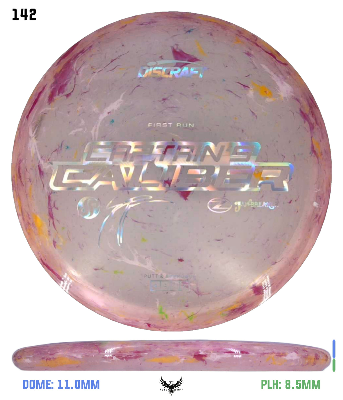 Discraft Seppo Paju First Run Z Jawbreaker Captain’s Caliber
