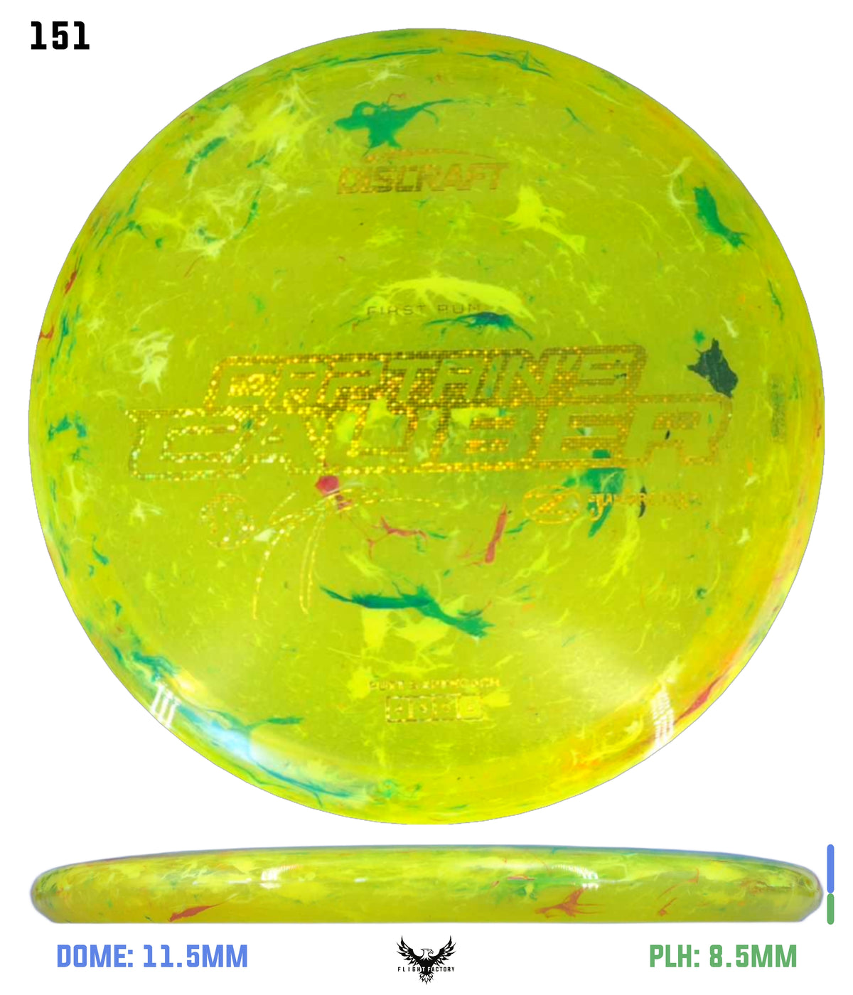Discraft Seppo Paju First Run Z Jawbreaker Captain’s Caliber