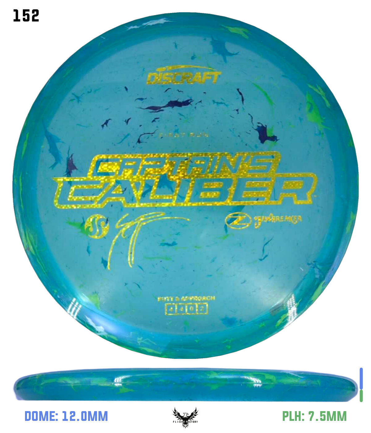 Discraft Seppo Paju First Run Z Jawbreaker Captain’s Caliber
