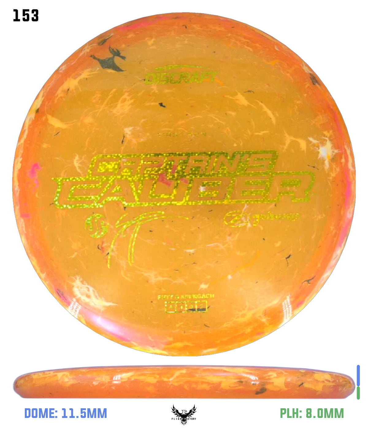 Discraft Seppo Paju First Run Z Jawbreaker Captain’s Caliber