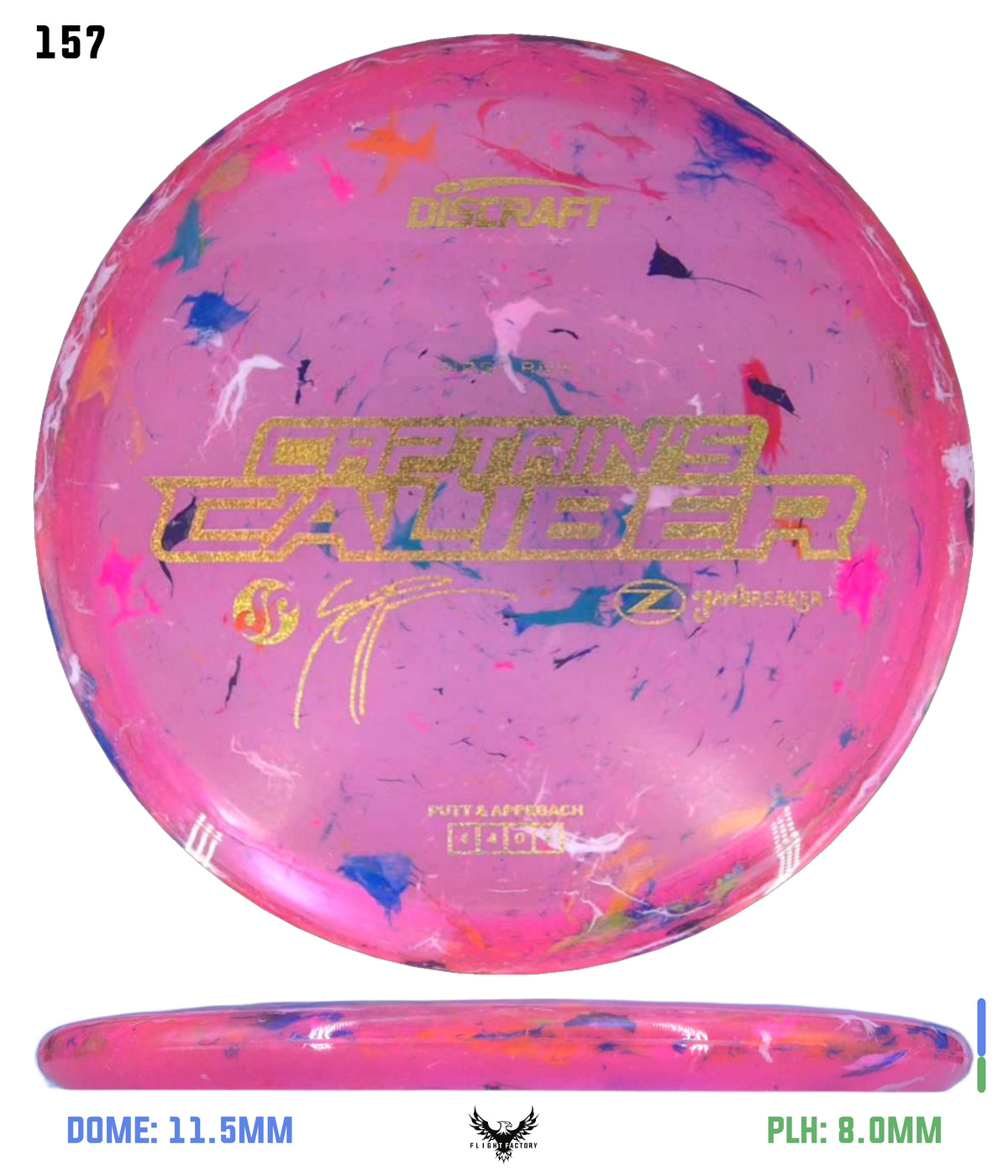 Discraft Seppo Paju First Run Z Jawbreaker Captain’s Caliber