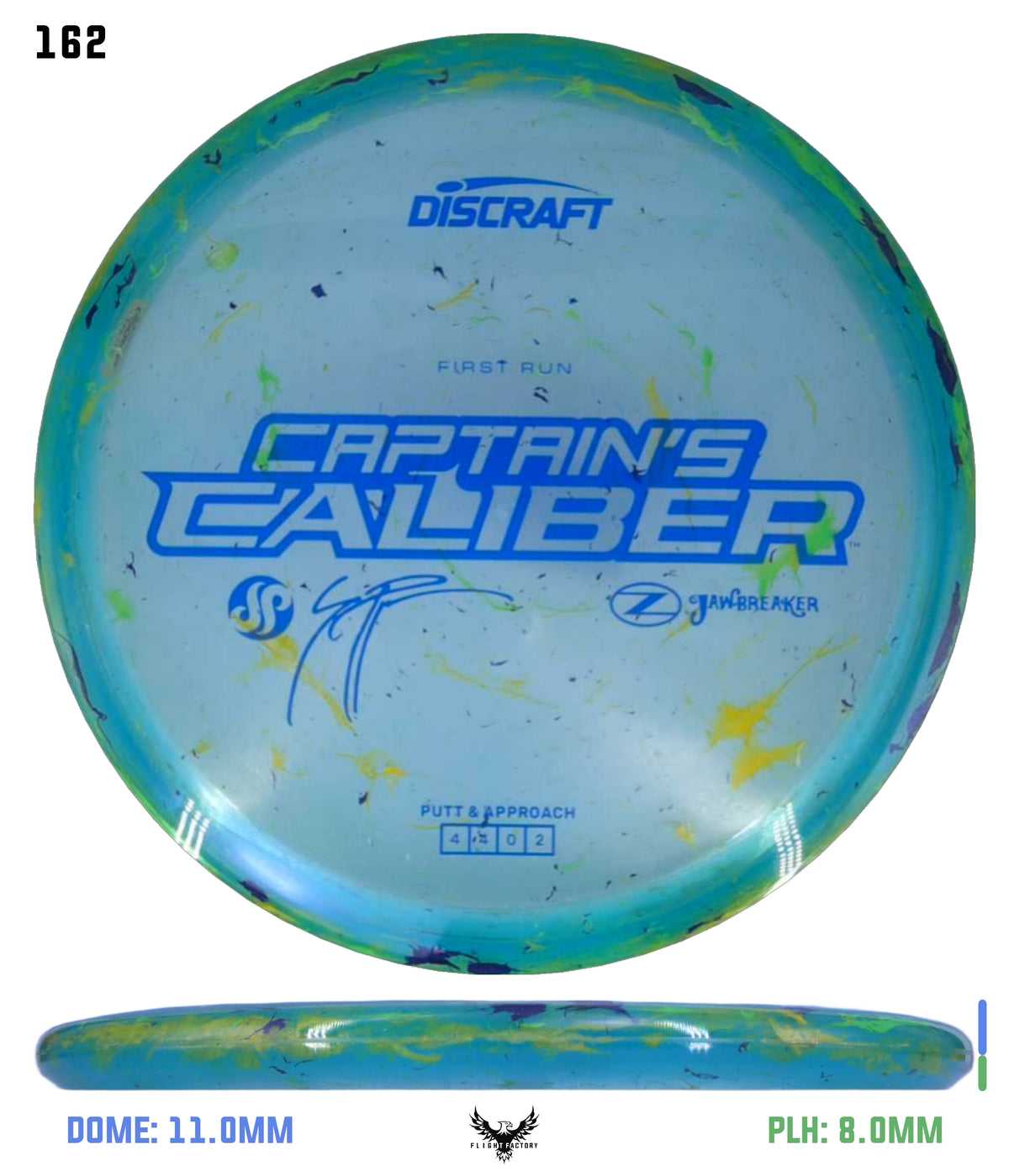 Discraft Seppo Paju First Run Z Jawbreaker Captain’s Caliber
