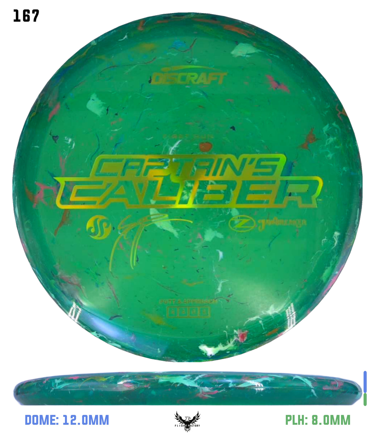 Discraft Seppo Paju First Run Z Jawbreaker Captain’s Caliber