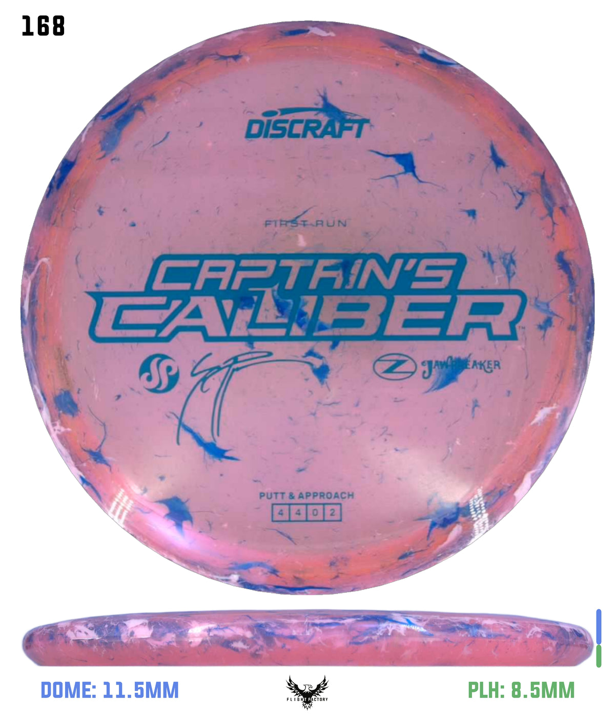 Discraft Seppo Paju First Run Z Jawbreaker Captain’s Caliber