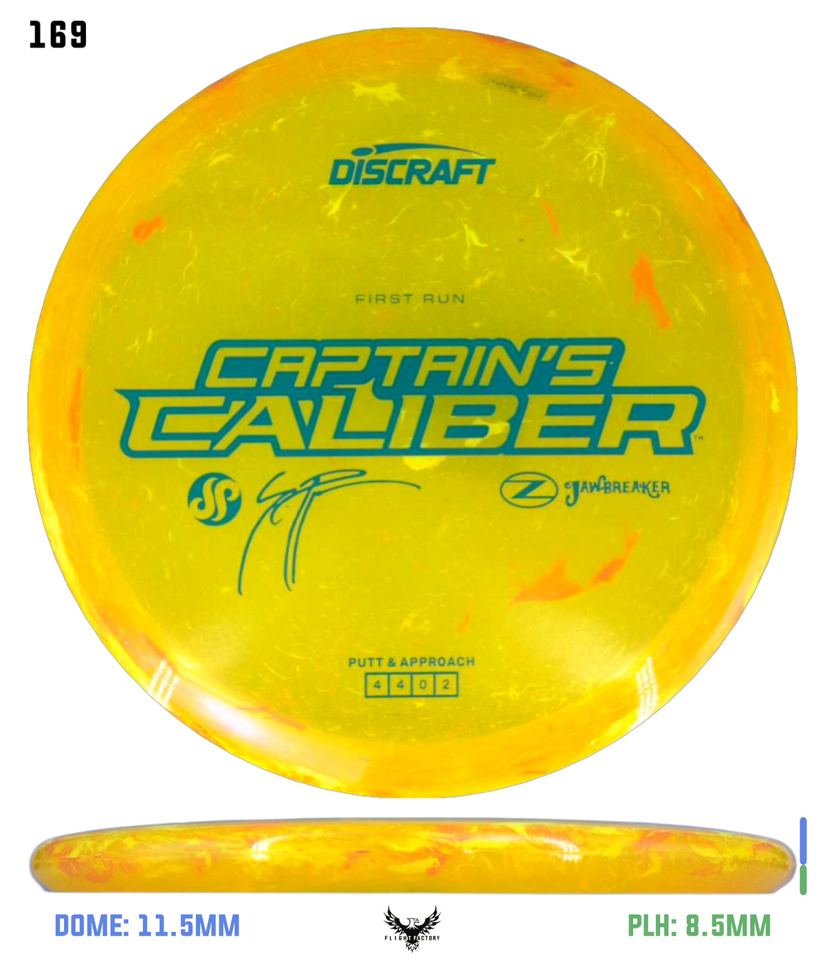 Discraft Seppo Paju First Run Z Jawbreaker Captain’s Caliber