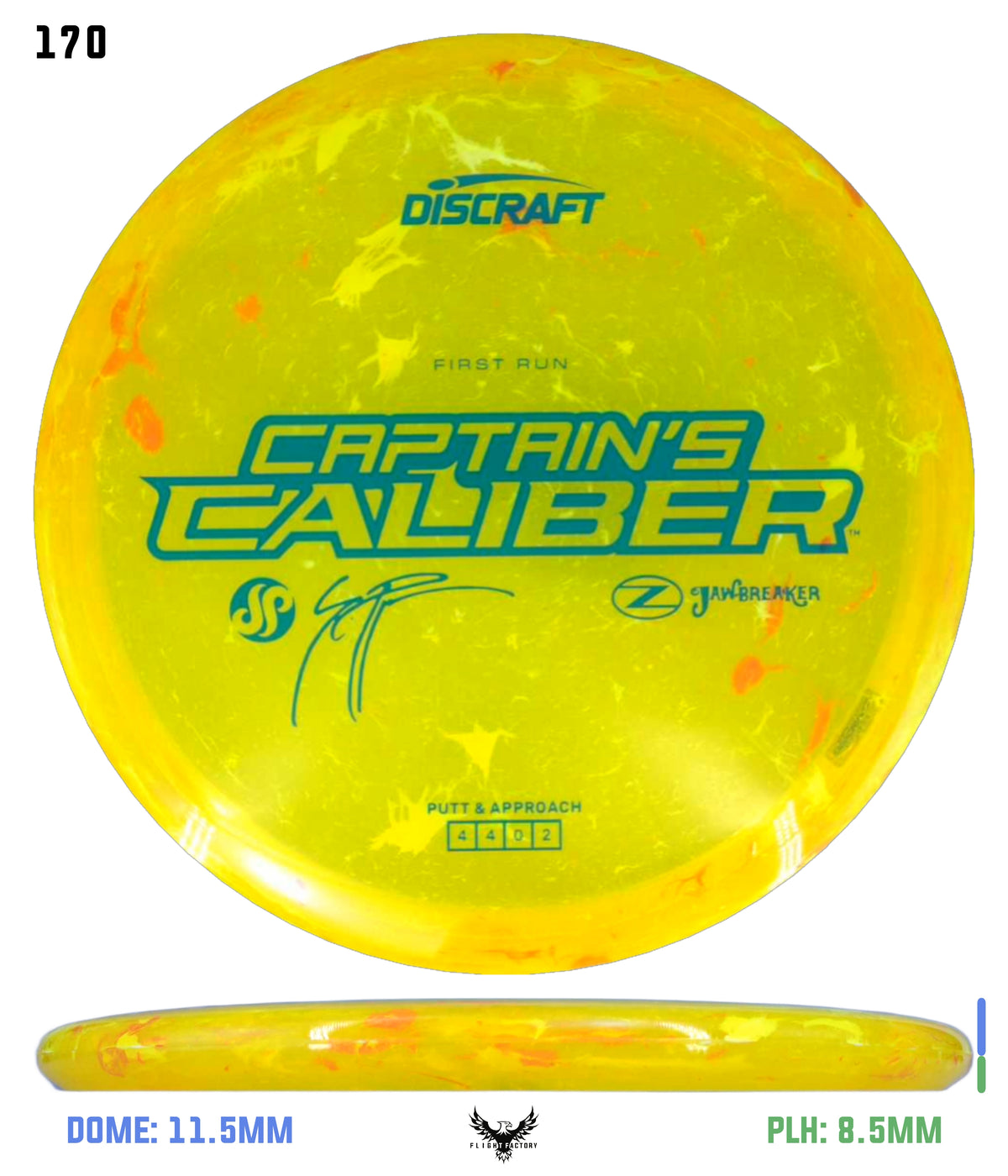 Discraft Seppo Paju First Run Z Jawbreaker Captain’s Caliber