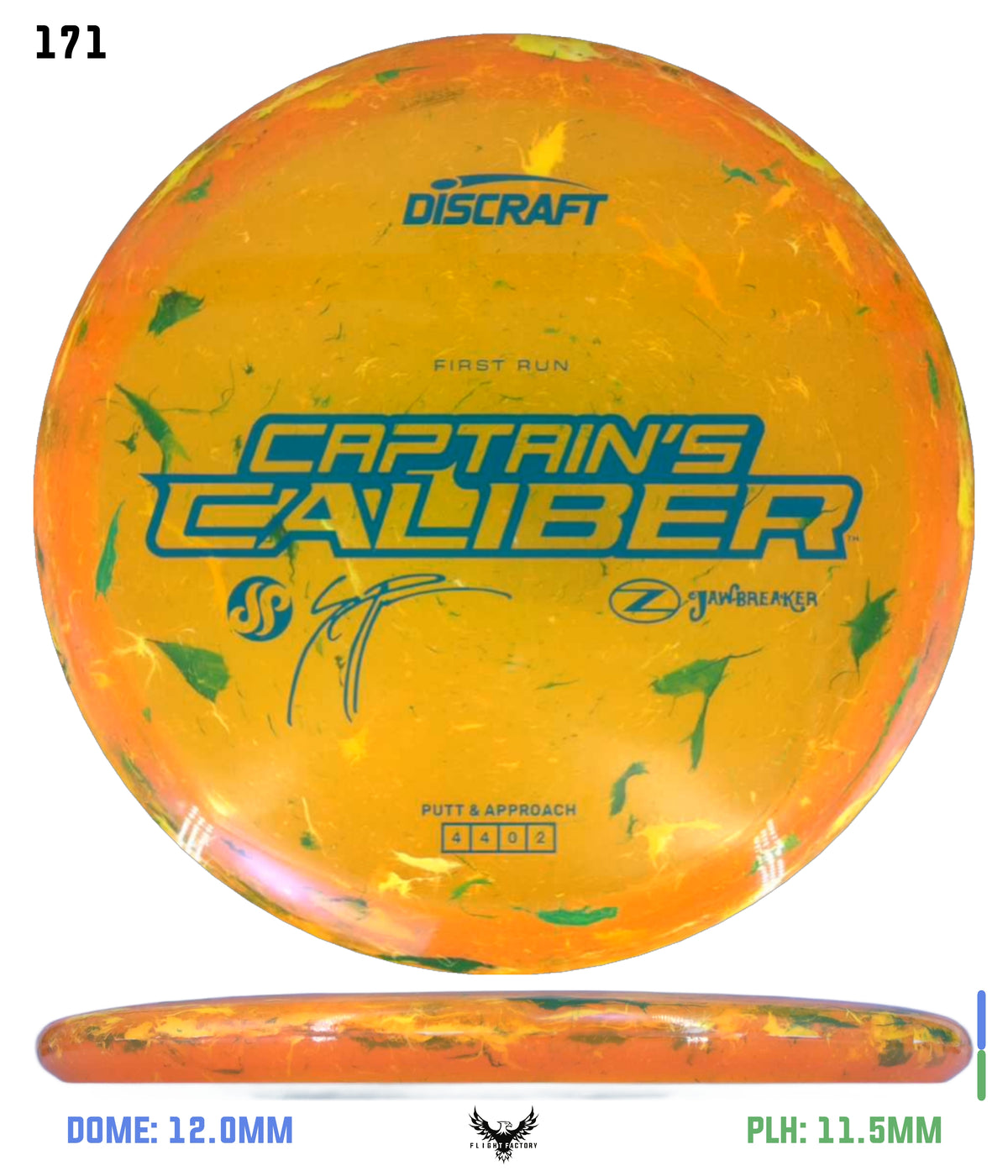 Discraft Seppo Paju First Run Z Jawbreaker Captain’s Caliber
